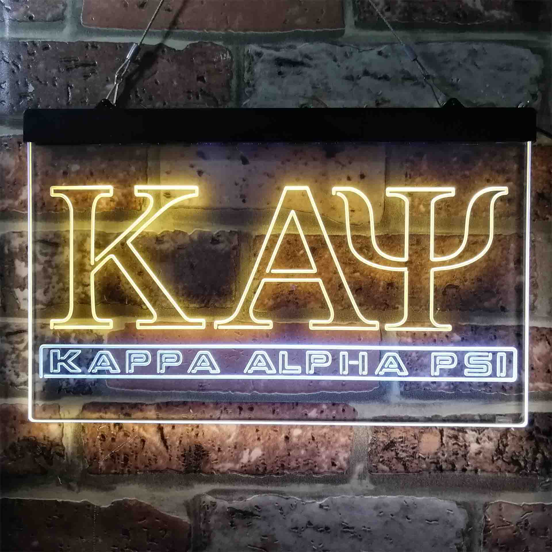 Kappa Alpha Psi Fraternity Greek Letter Organization Neon-Like LED Sign - Image 13