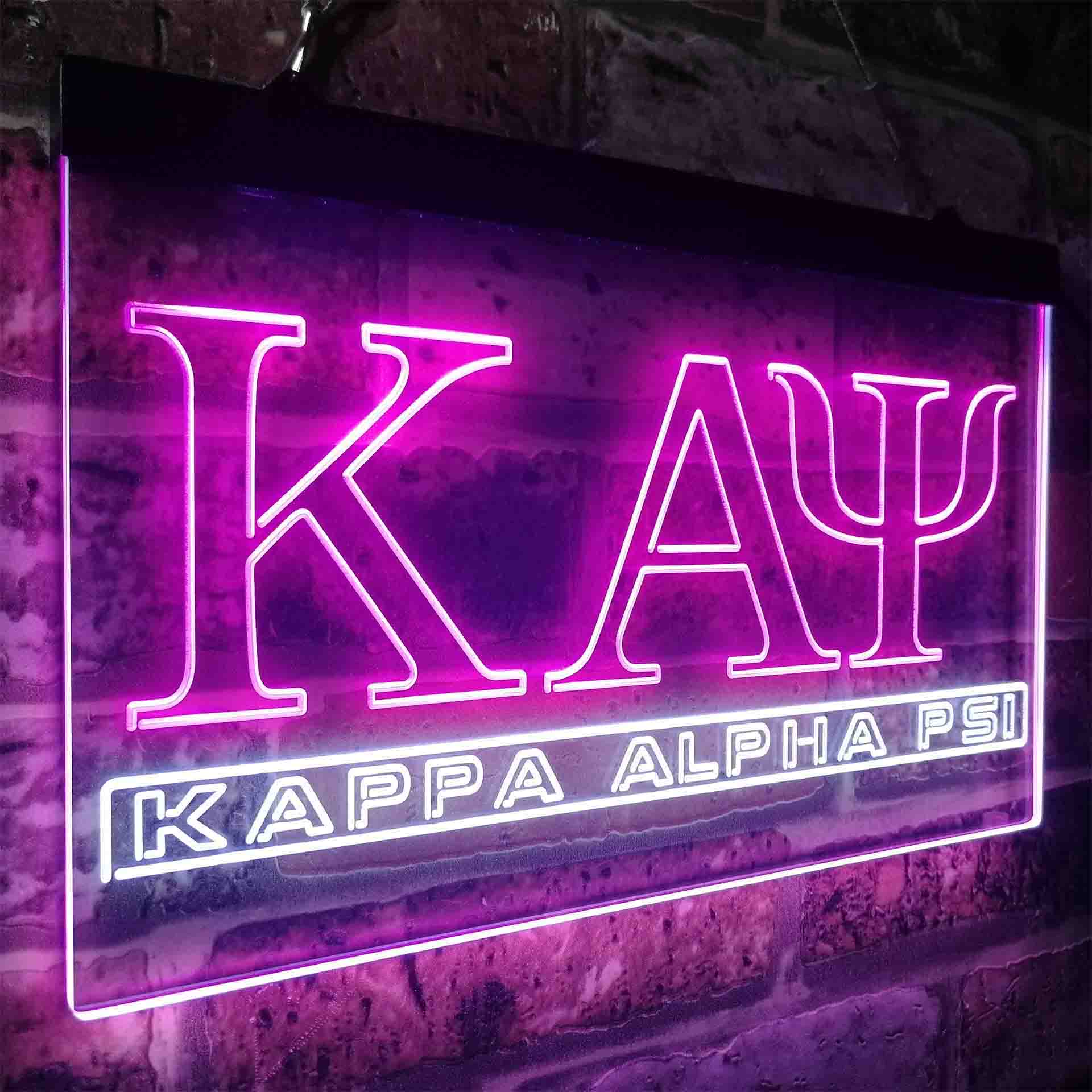 Kappa Alpha Psi Fraternity Greek Letter Organization Neon-Like LED Sign - Image 25