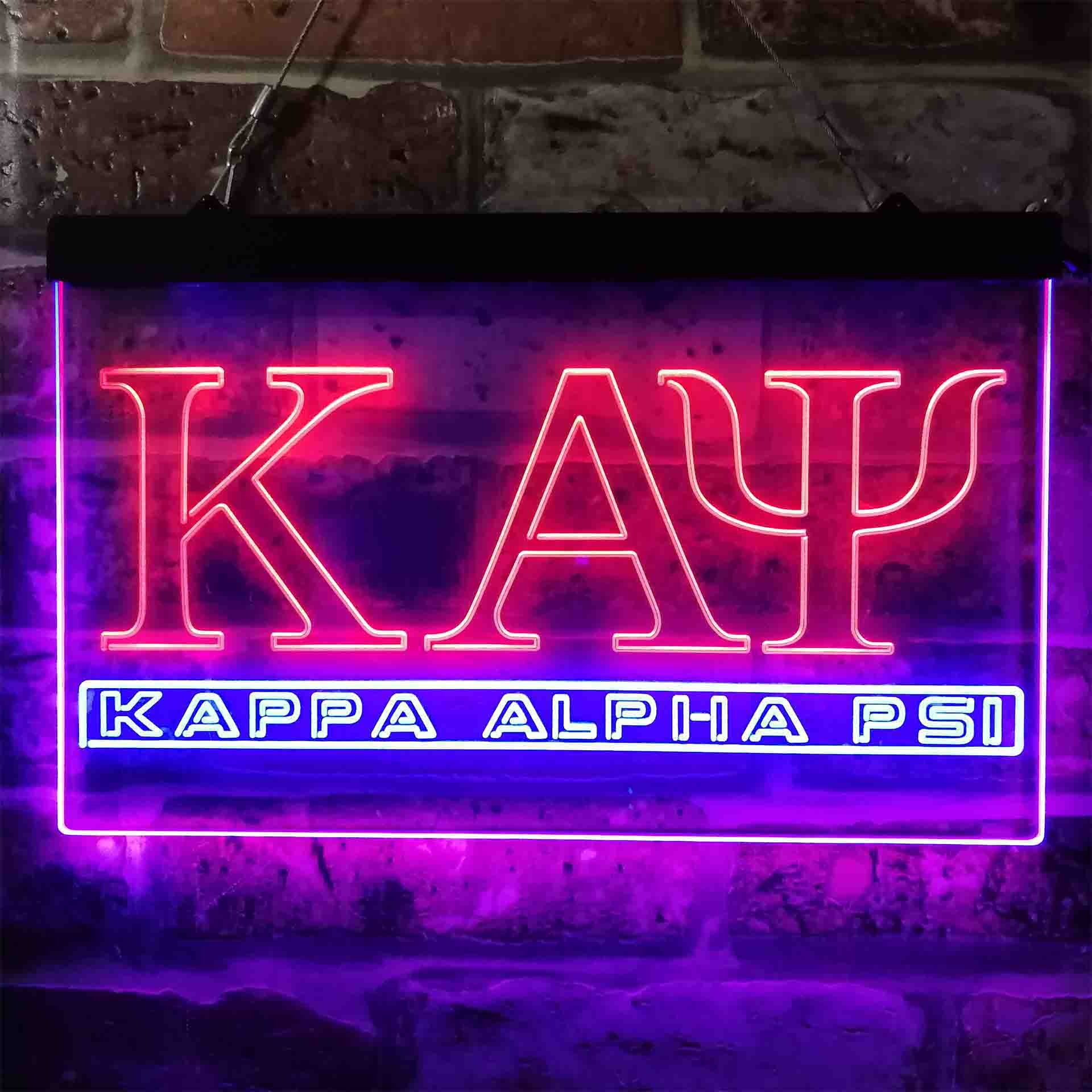 Kappa Alpha Psi Fraternity Greek Letter Organization Neon-Like LED Sign - Image 6