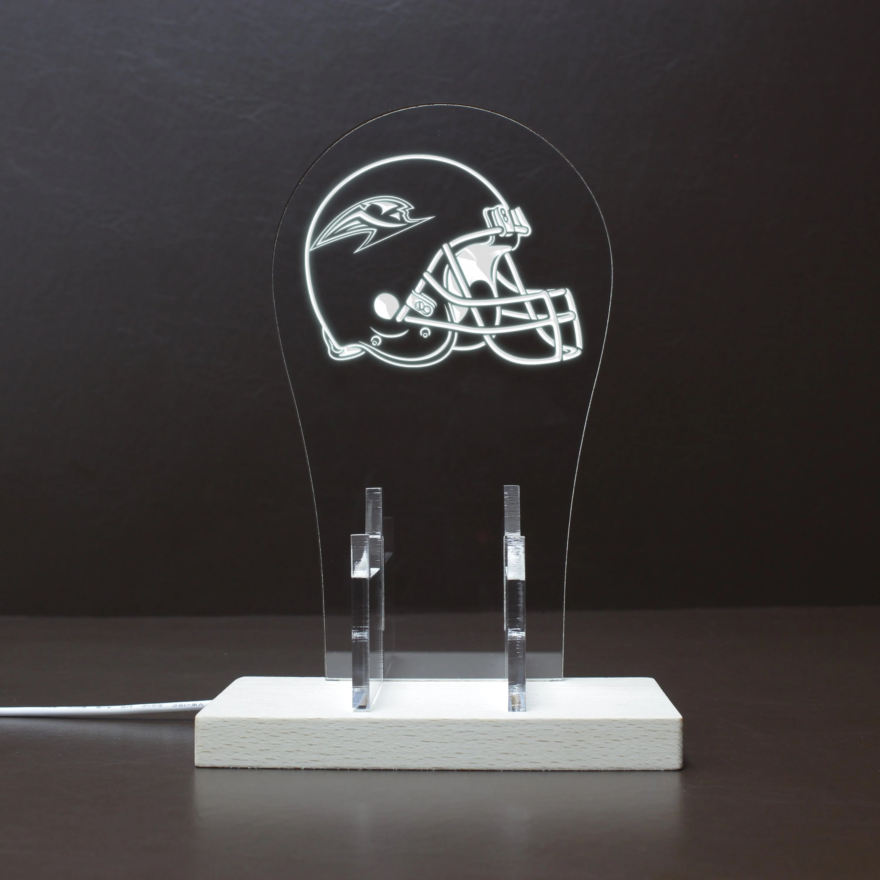 The Los Angeles Avengers Helmet LED Gaming Headset Controller Stand - Image 10
