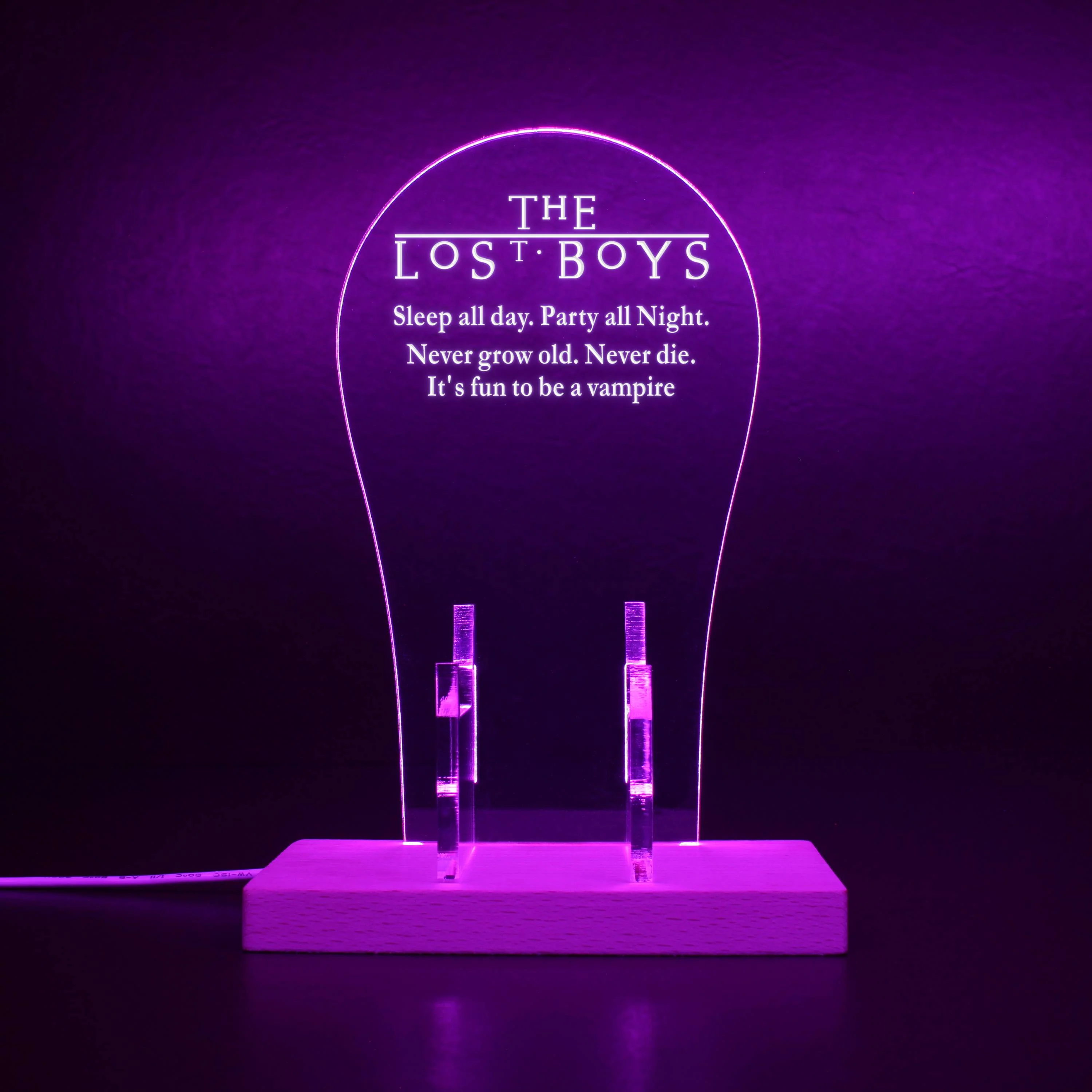 The Lost Boys RGB LED Gaming Headset Controller Stand - Image 5
