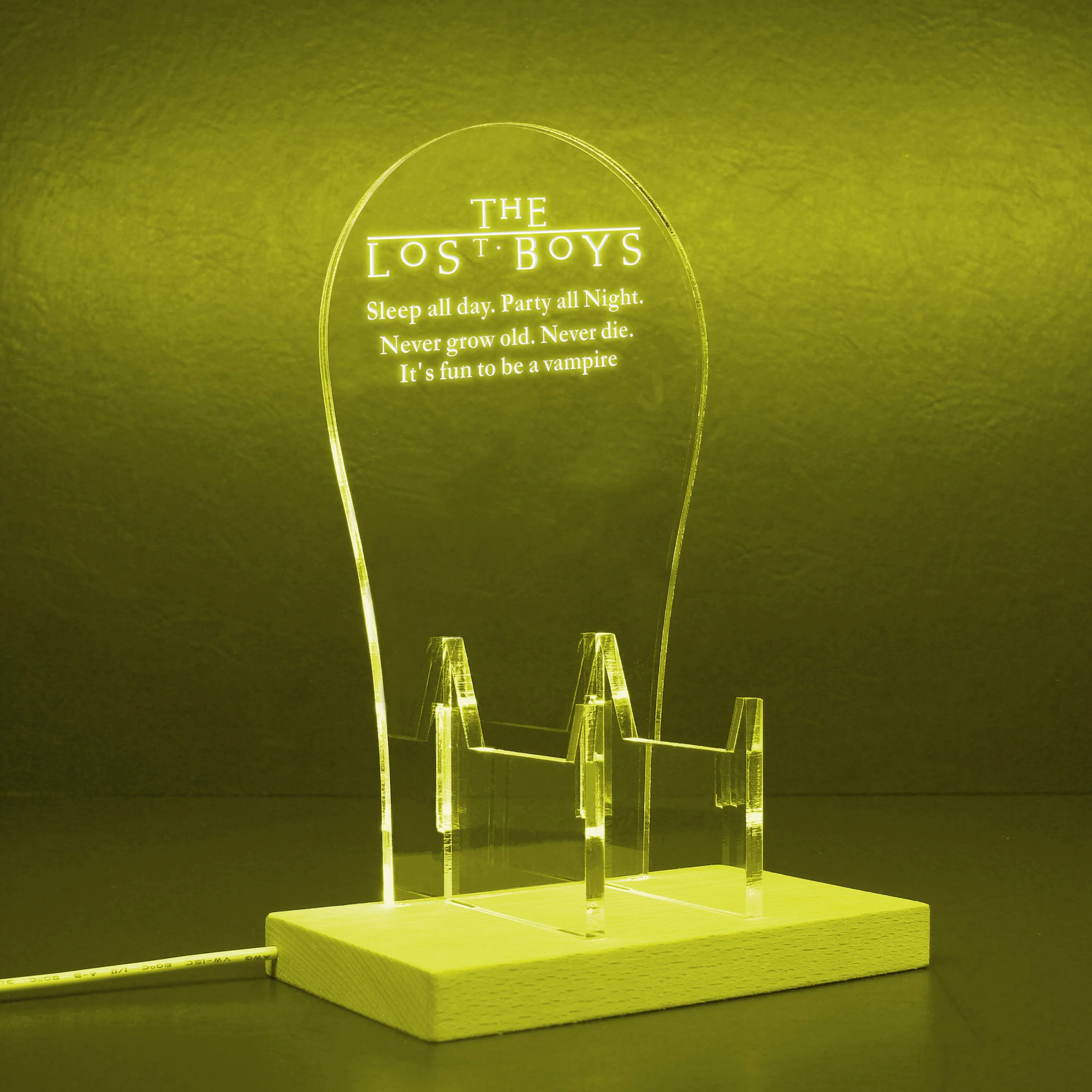 The Lost Boys RGB LED Gaming Headset Controller Stand - Image 6