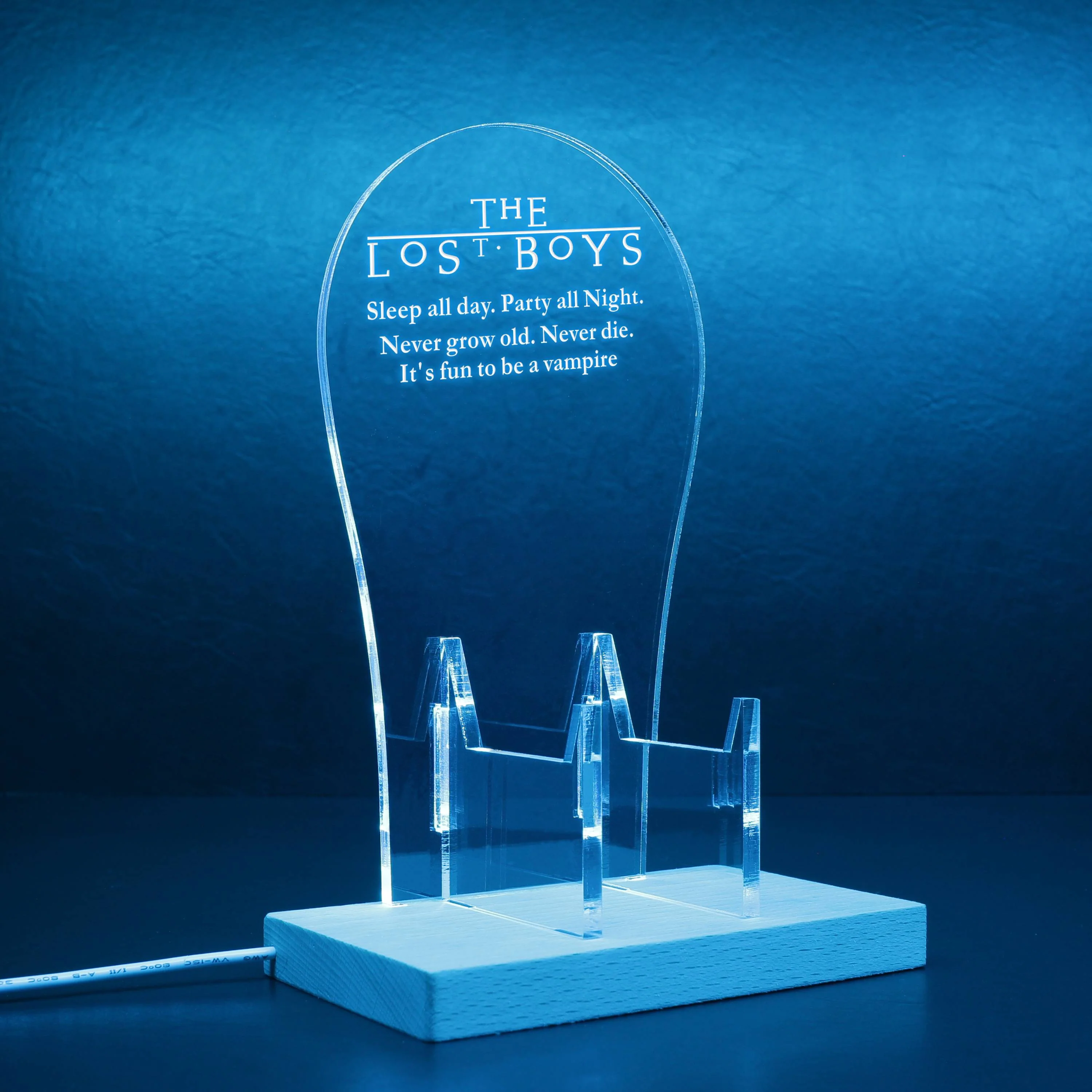 The Lost Boys RGB LED Gaming Headset Controller Stand - Image 7