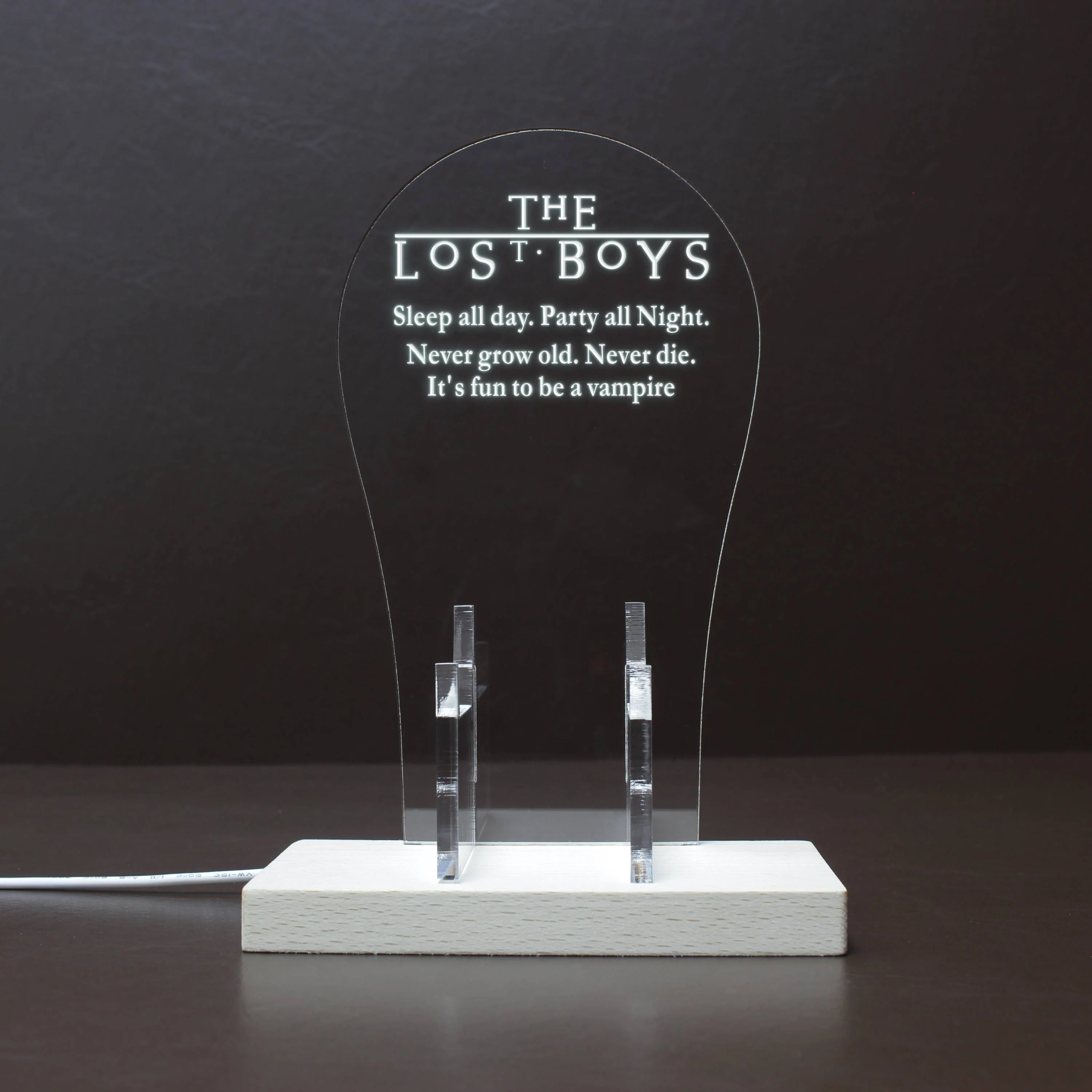 The Lost Boys RGB LED Gaming Headset Controller Stand - Image 8