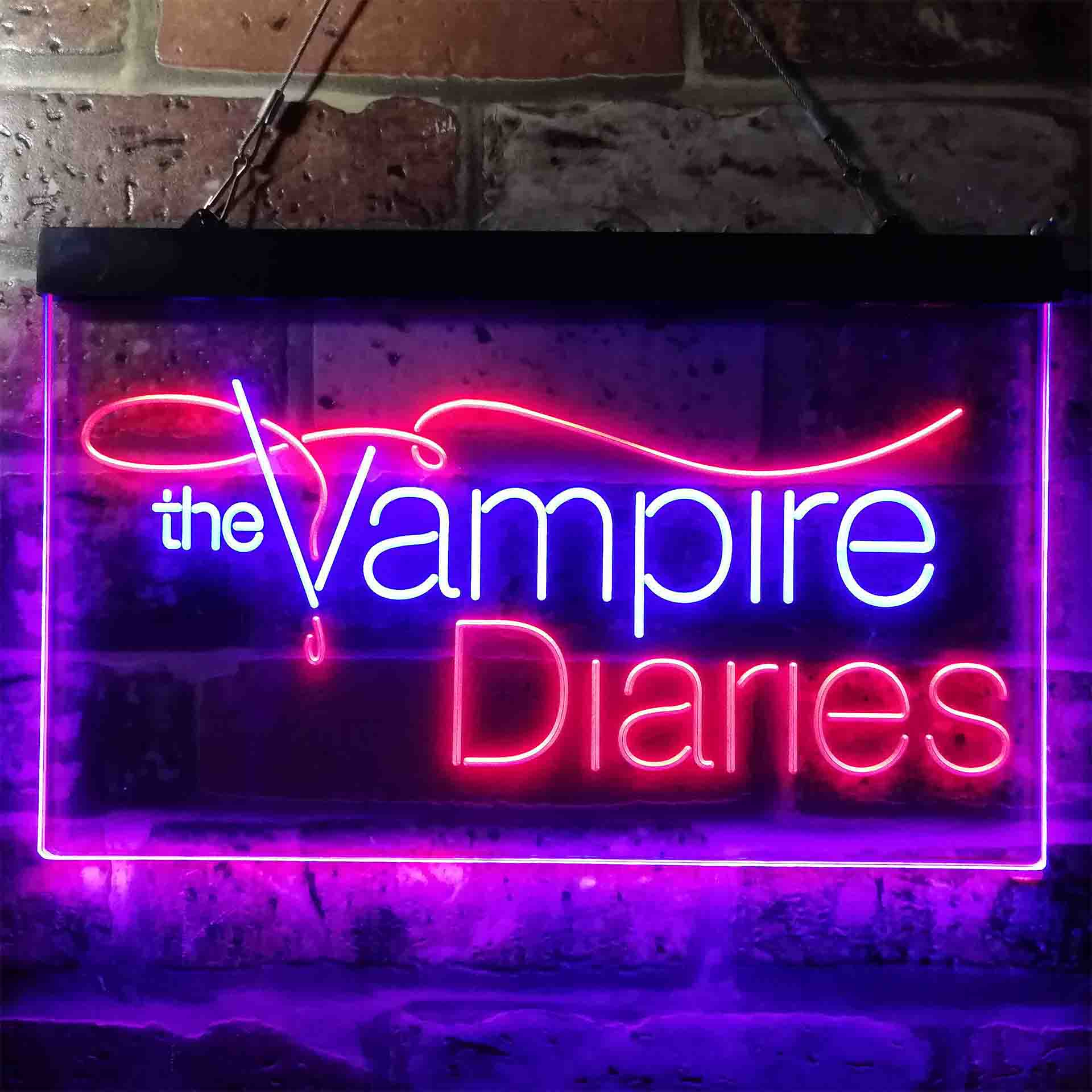 The Vampire Diaries Decor LED Neon Sign