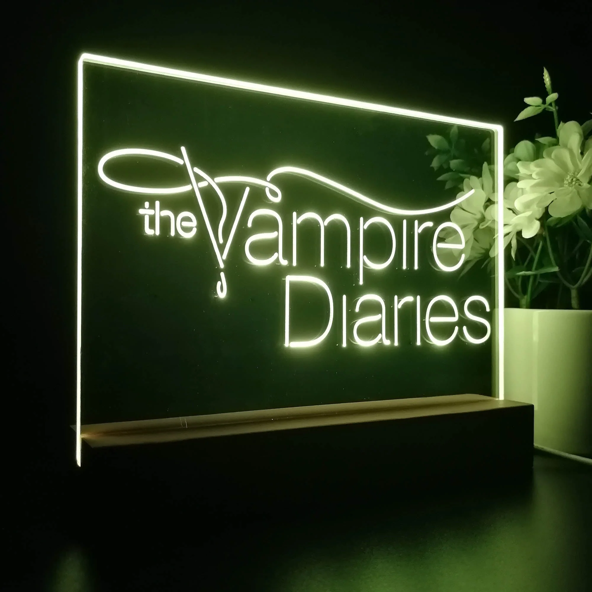 The Vampires Diaries 3D Illusion Night Light Desk Lamp - Image 7
