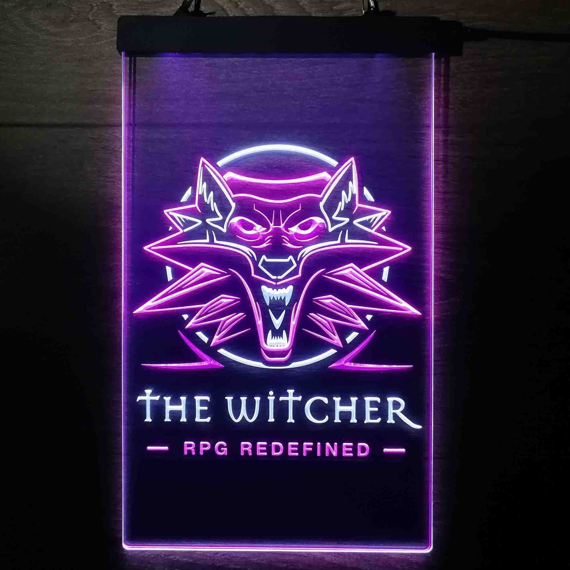 The Witcher 3 Game Geralt Game Room Neon Light LED Sign - Image 11