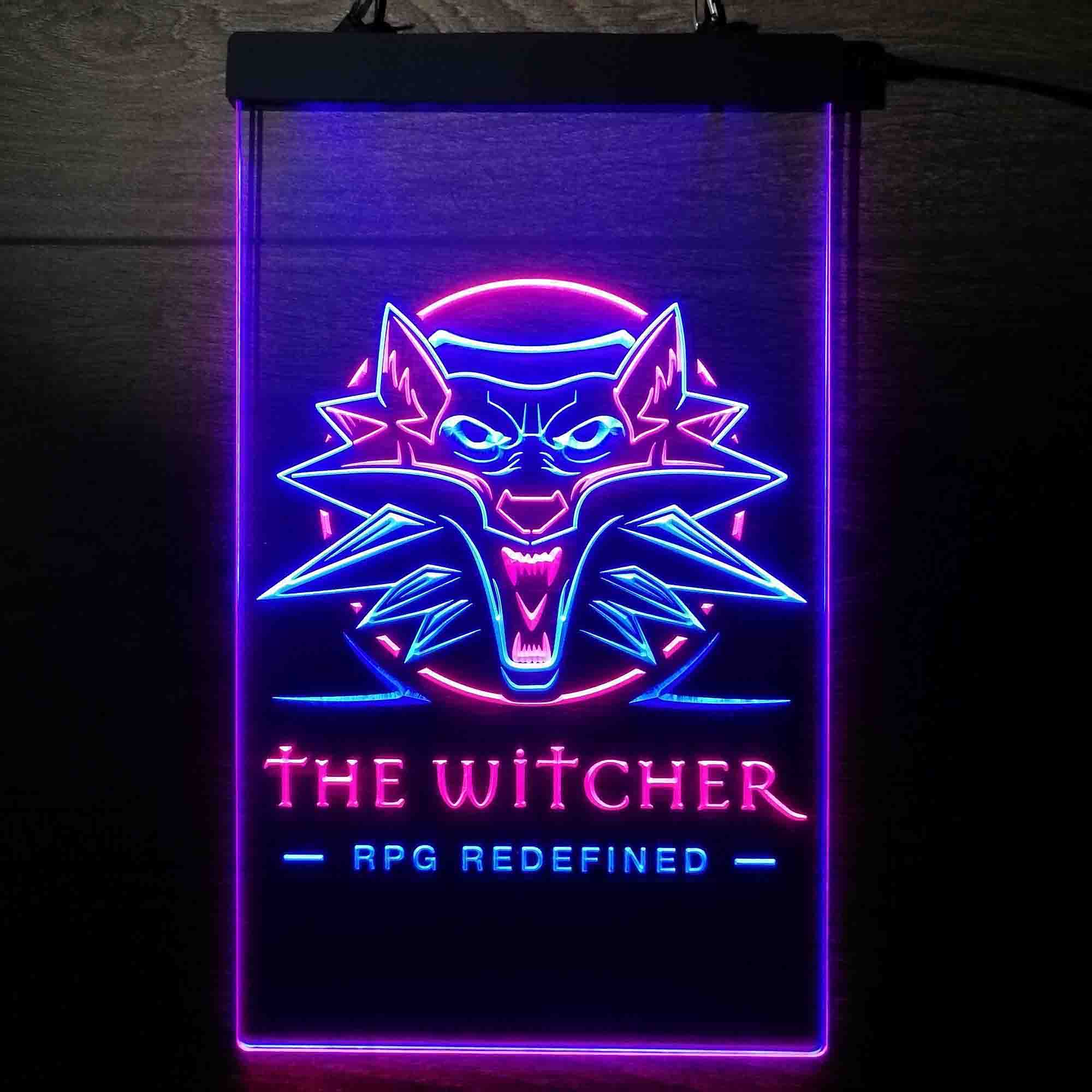 The Witcher 3 Game Geralt Game Room Neon Light LED Sign - Image 12