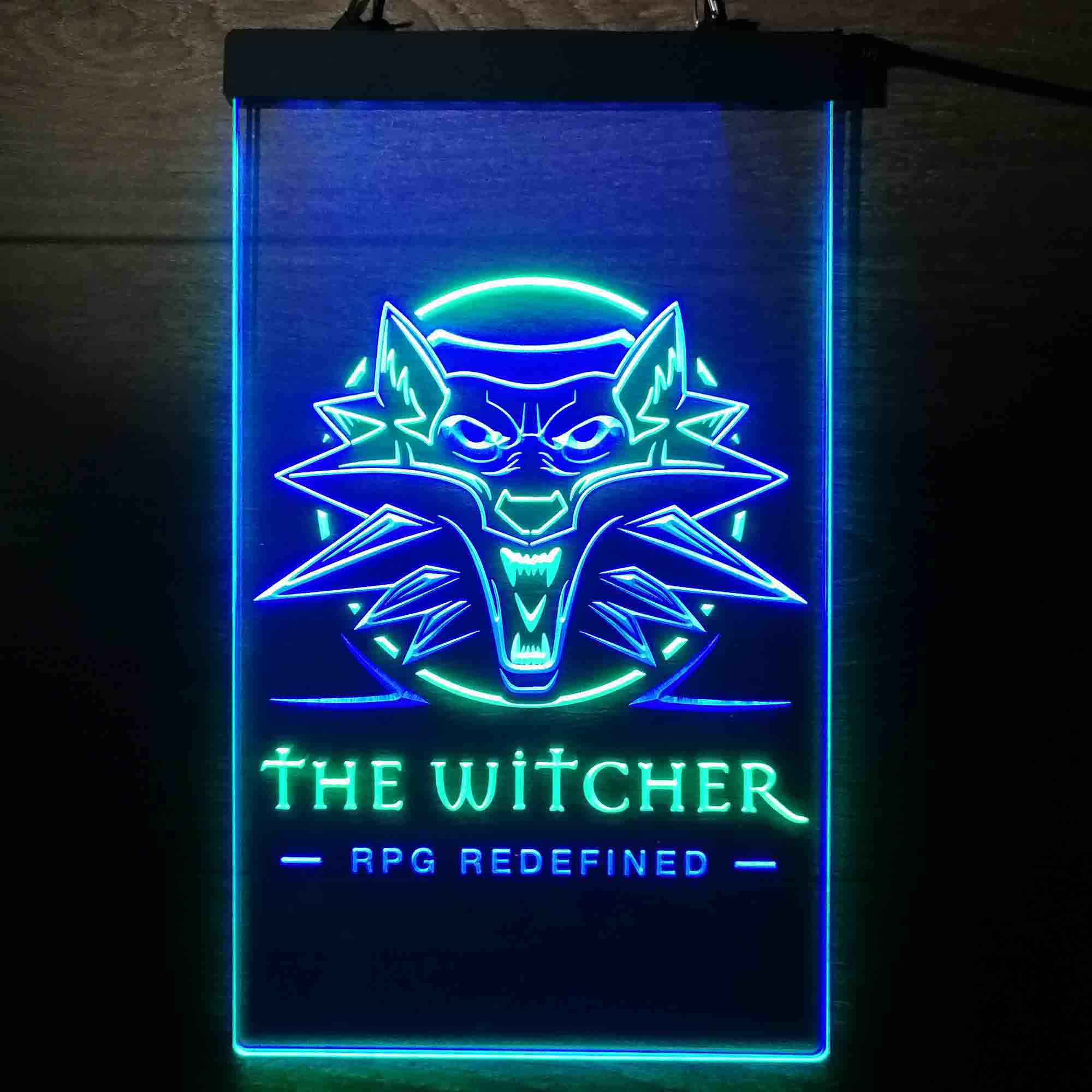 The Witcher 3 Game Geralt Game Room Neon Light LED Sign - Image 3