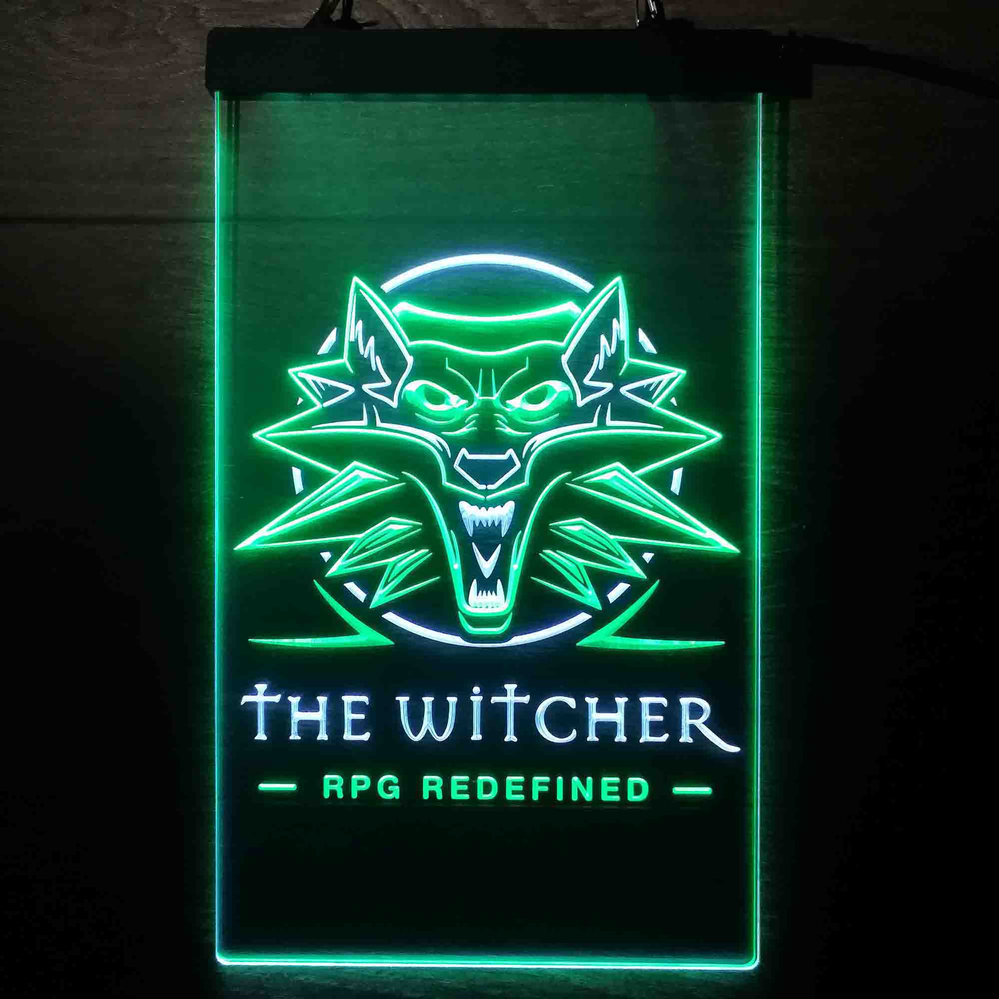 The Witcher 3 Game Geralt Game Room Neon Light LED Sign - Image 6