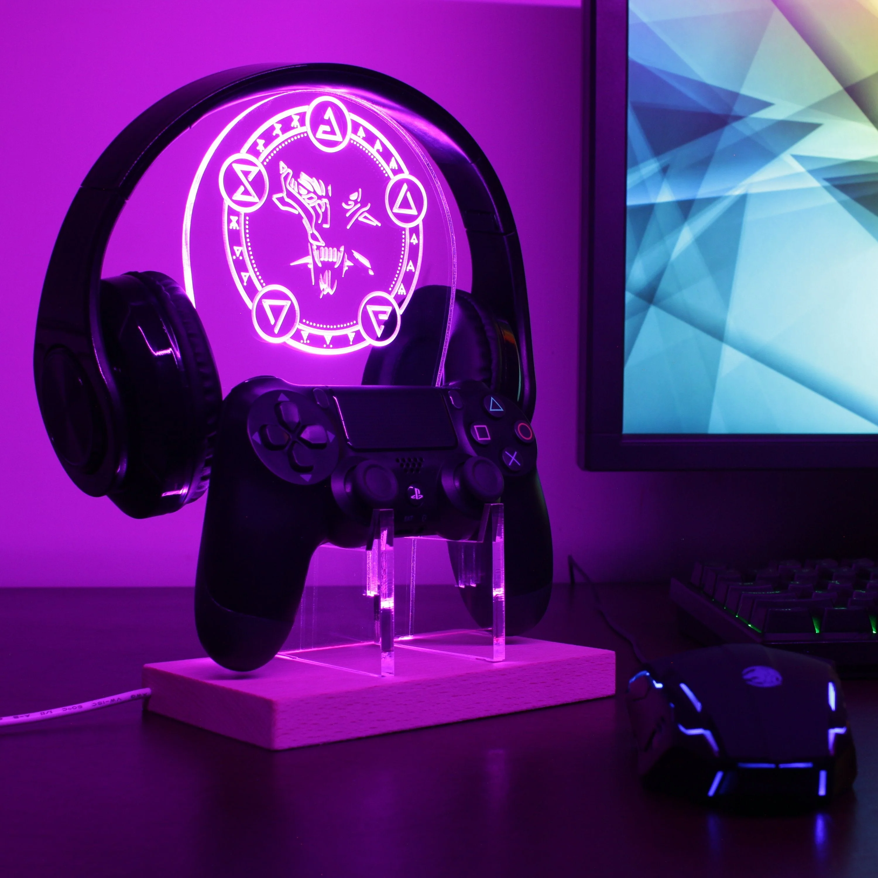 The Witcher LED Gaming Headset Controller Stand - Image 4
