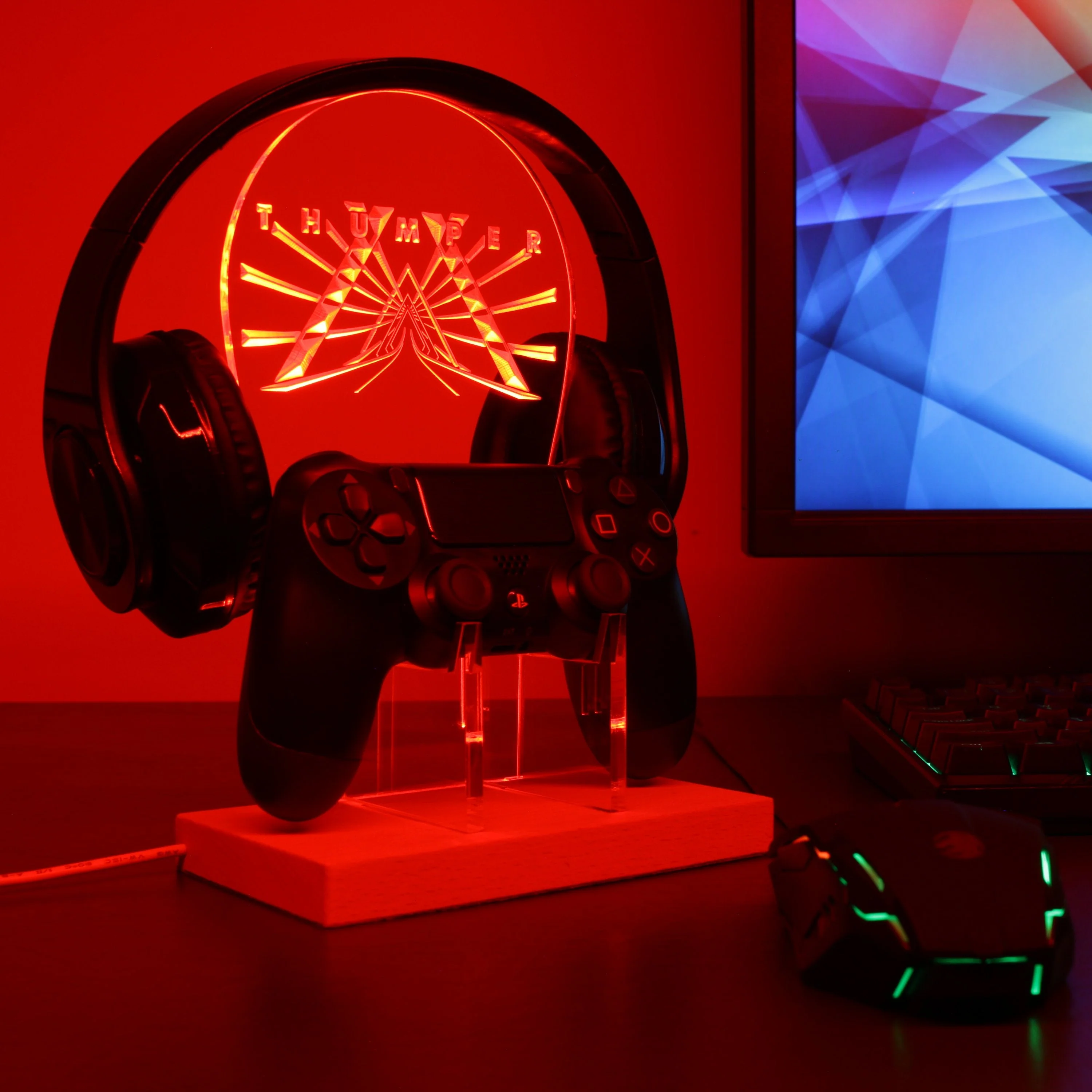 Thumper LED Gaming Headset Controller Stand - Image 4