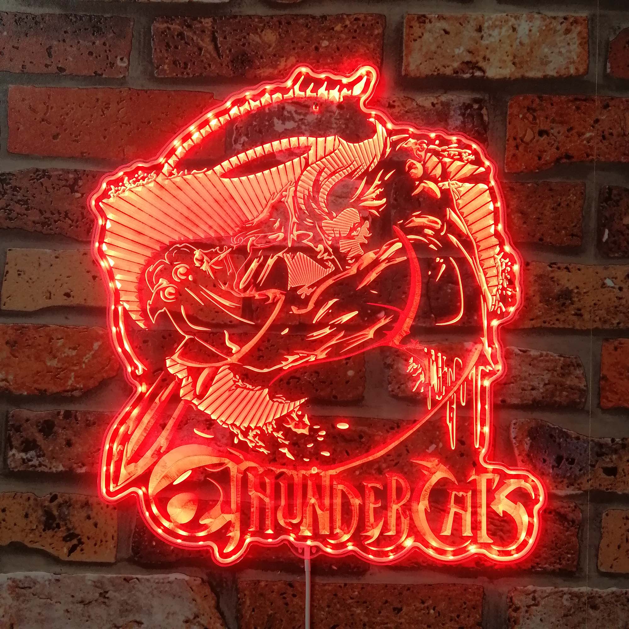 ThunderCats Neon LED Sign with Dynamic RGB Colors - Image 3