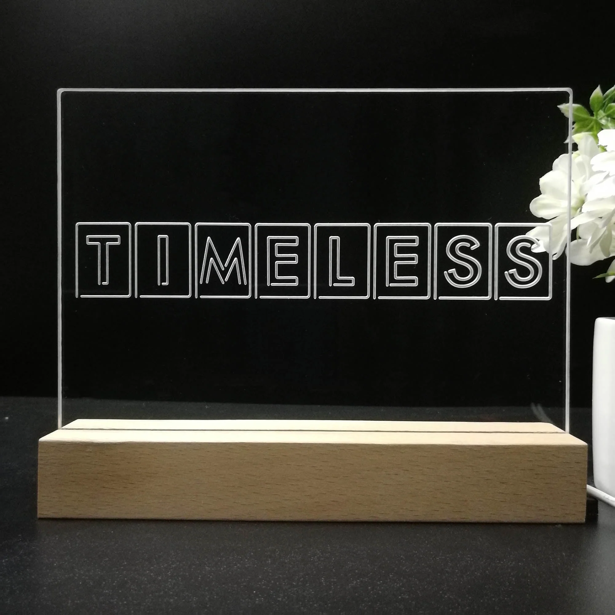 Timeless TV 3D Illusion Night Light Desk Lamp - Image 8