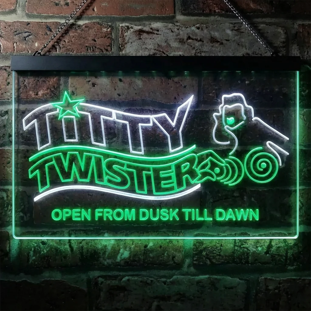 Titty Twister FROM DUSK TILL DAWN Neon LED Sign - Image 3