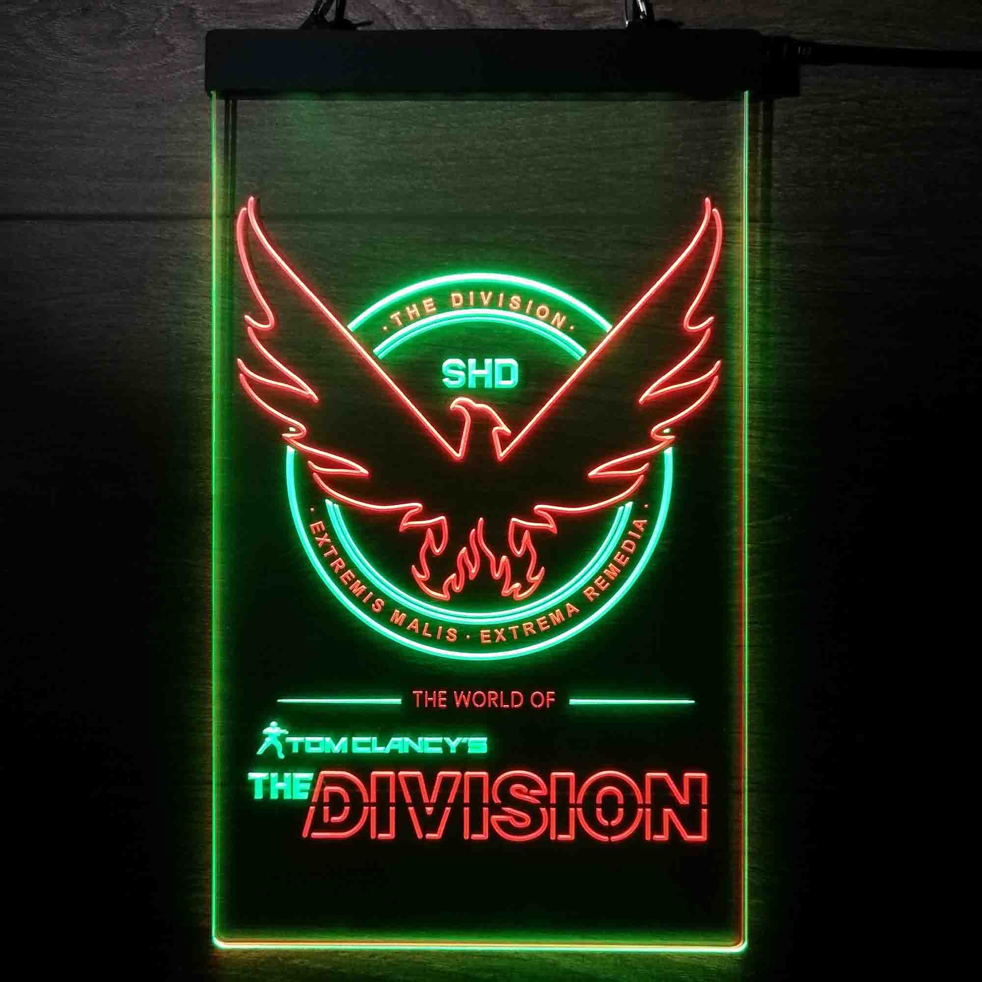 Tom Clancy's the Division Game Room Neon Light LED Sign - Image 4