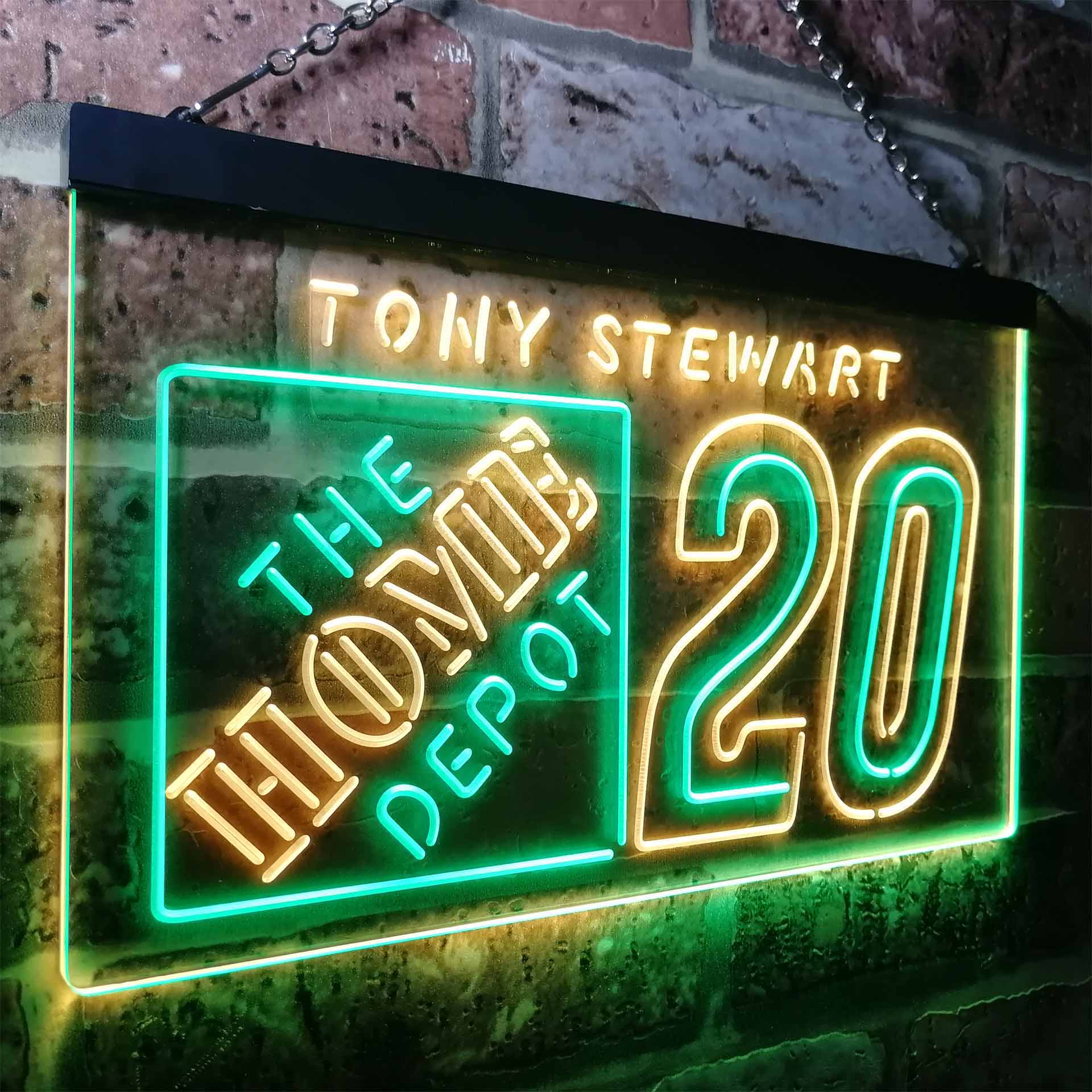 Tony Stewart #20 Racing Neon-Like LED Sign - Image 19