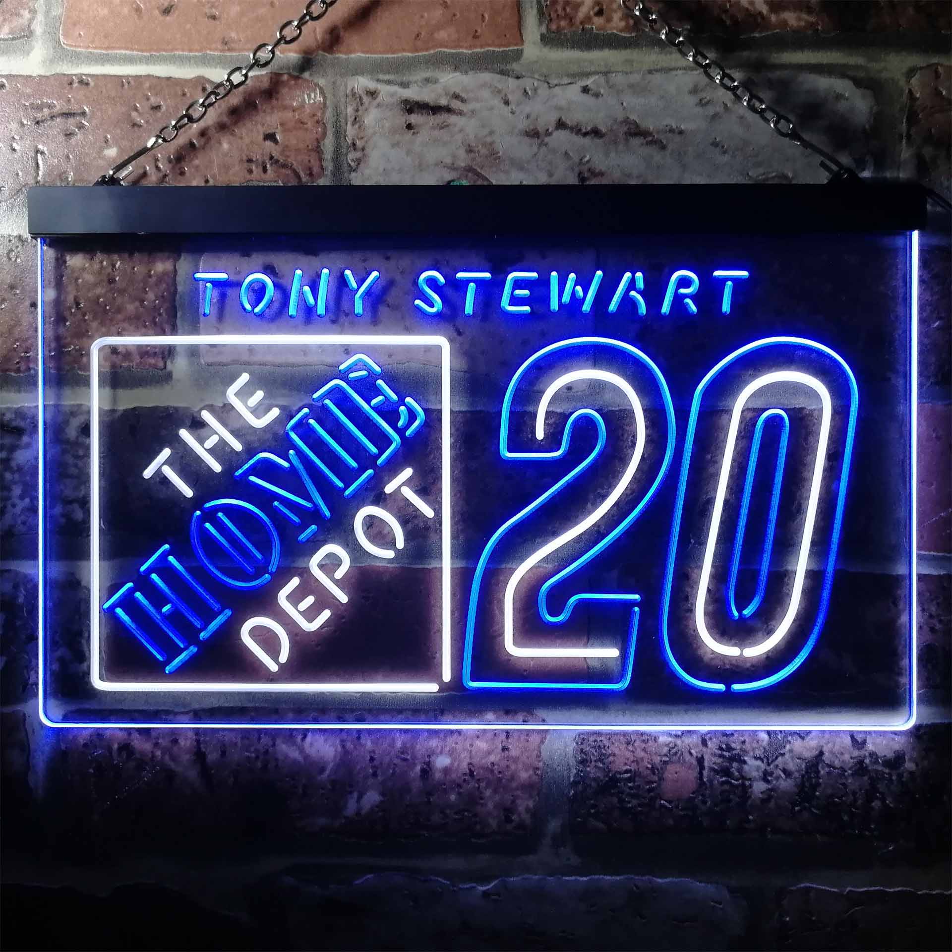 Tony Stewart #20 Racing Neon-Like LED Sign - Image 2