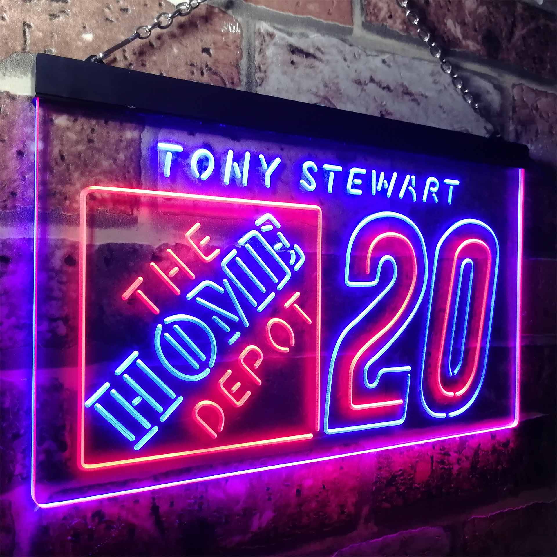 Tony Stewart #20 Racing Neon-Like LED Sign - Image 23