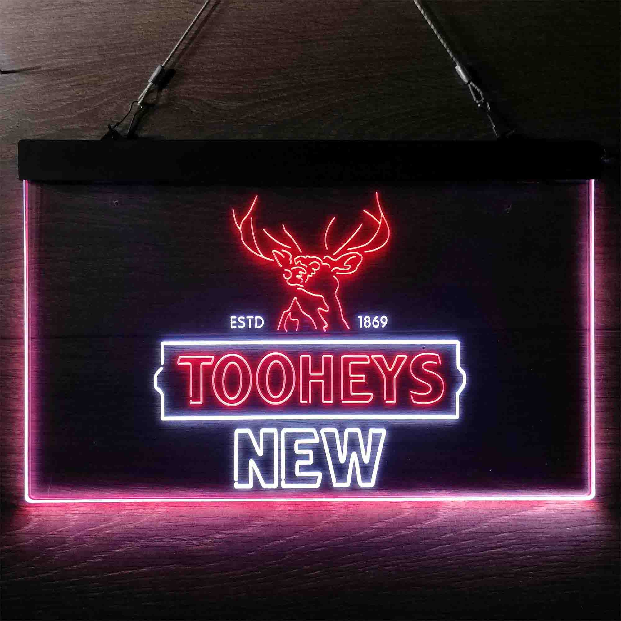 Tooheys New Beer Deer 1869 Neon-Like LED Sign - Image 11