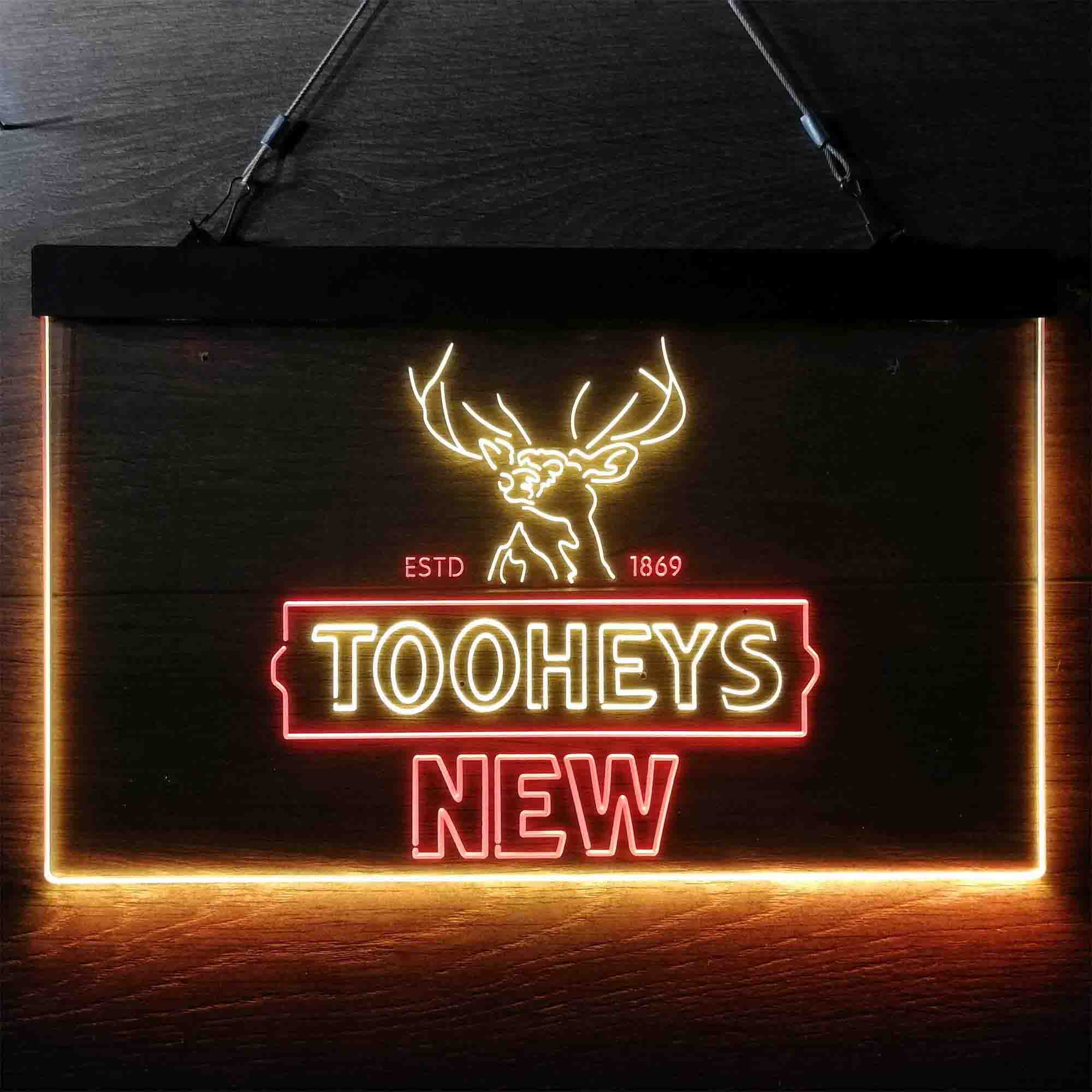Tooheys New Beer Deer 1869 Neon-Like LED Sign - Image 12