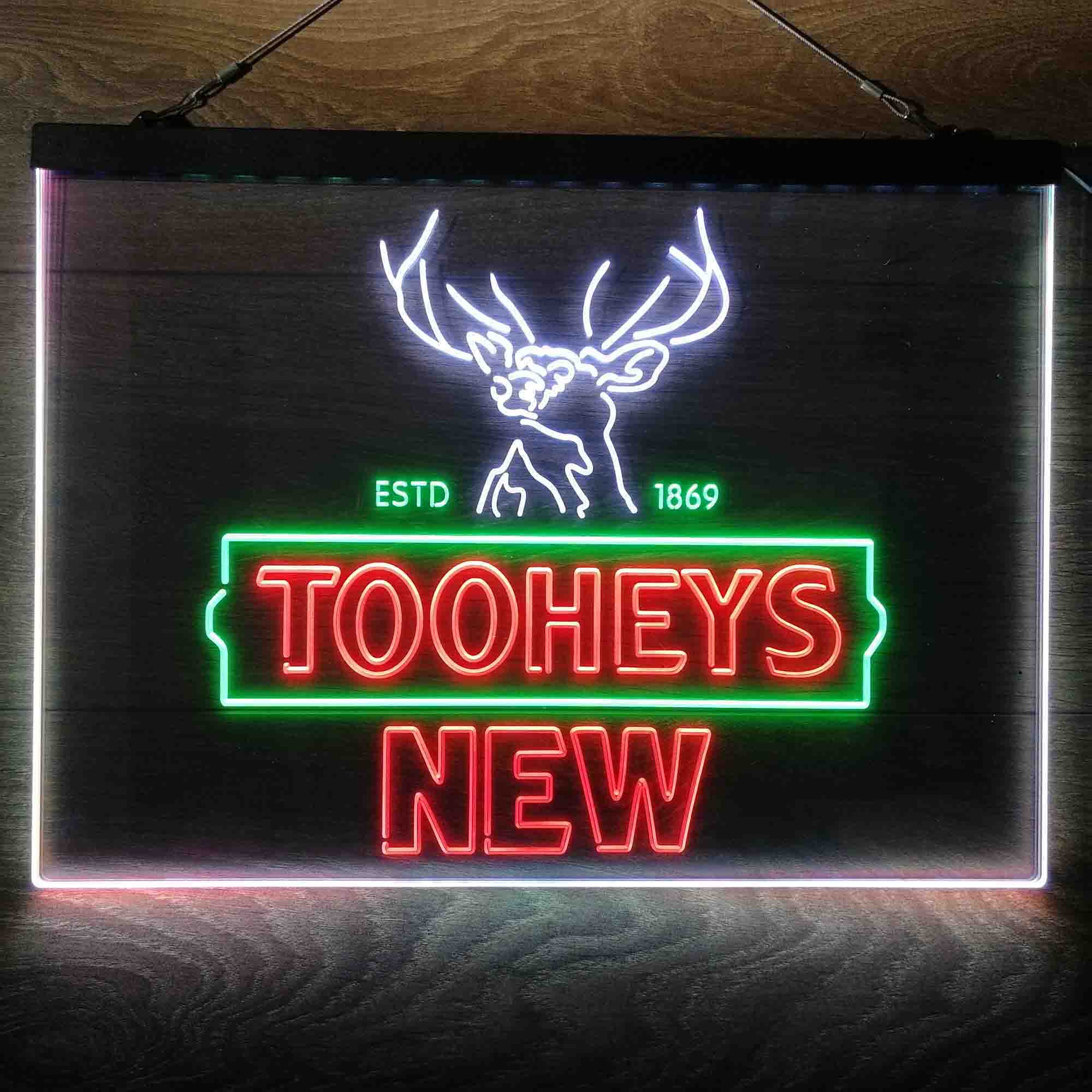 Tooheys New Beer Deer 1869 Neon-Like LED Sign - Image 15
