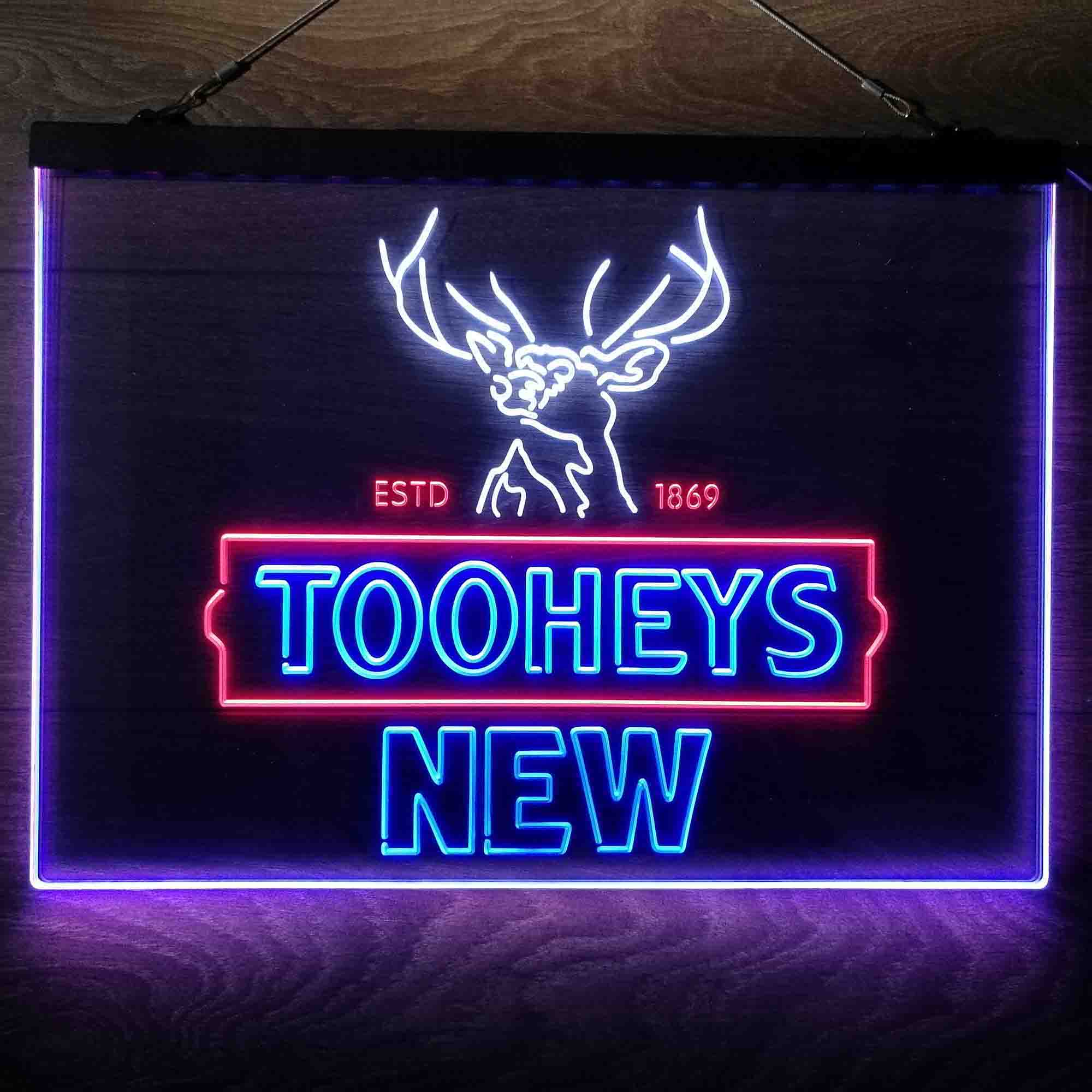 Tooheys New Beer Deer 1869 Neon-Like LED Sign - Image 16