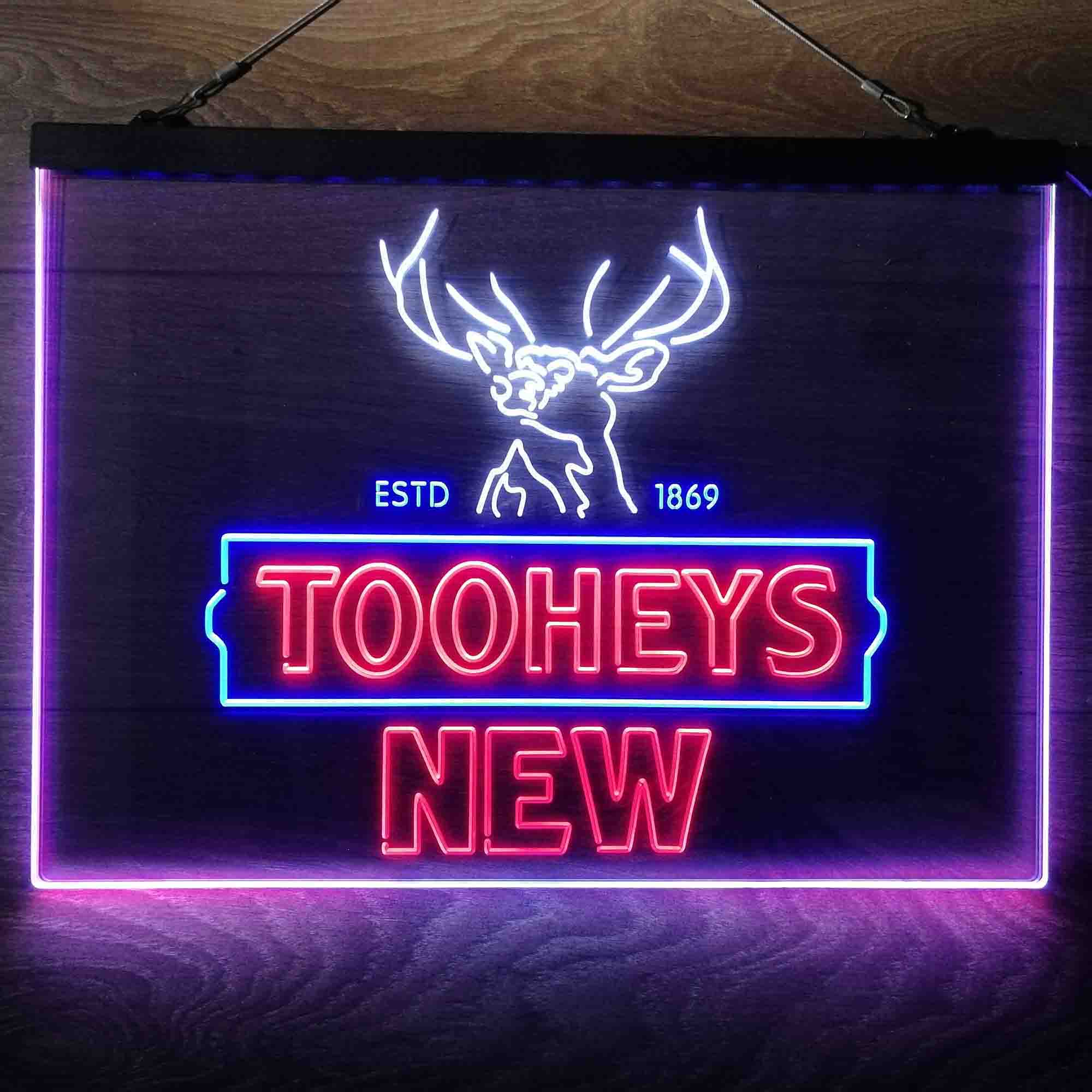 Tooheys New Beer Deer 1869 Neon-Like LED Sign - Image 17