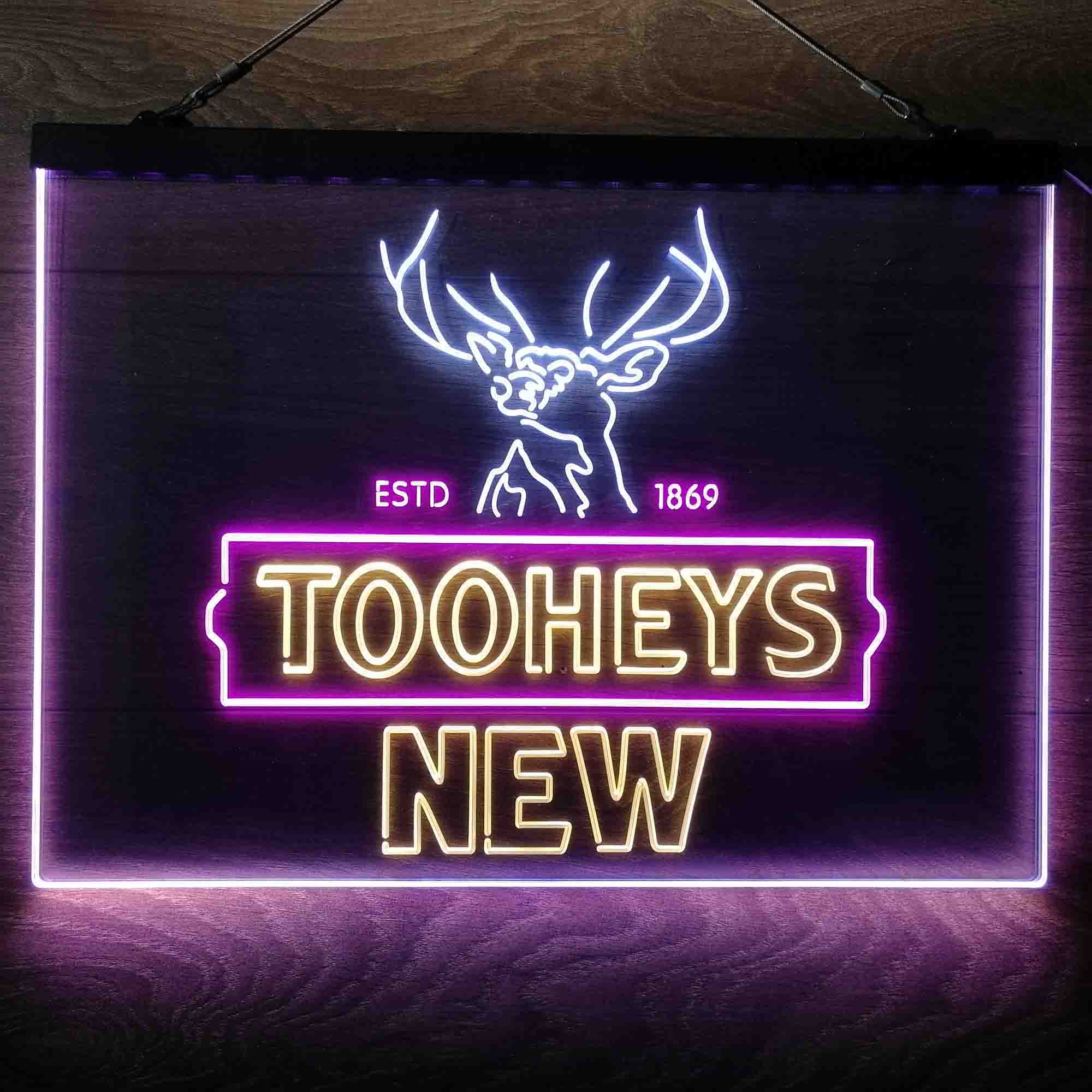 Tooheys New Beer Deer 1869 Neon-Like LED Sign - Image 18