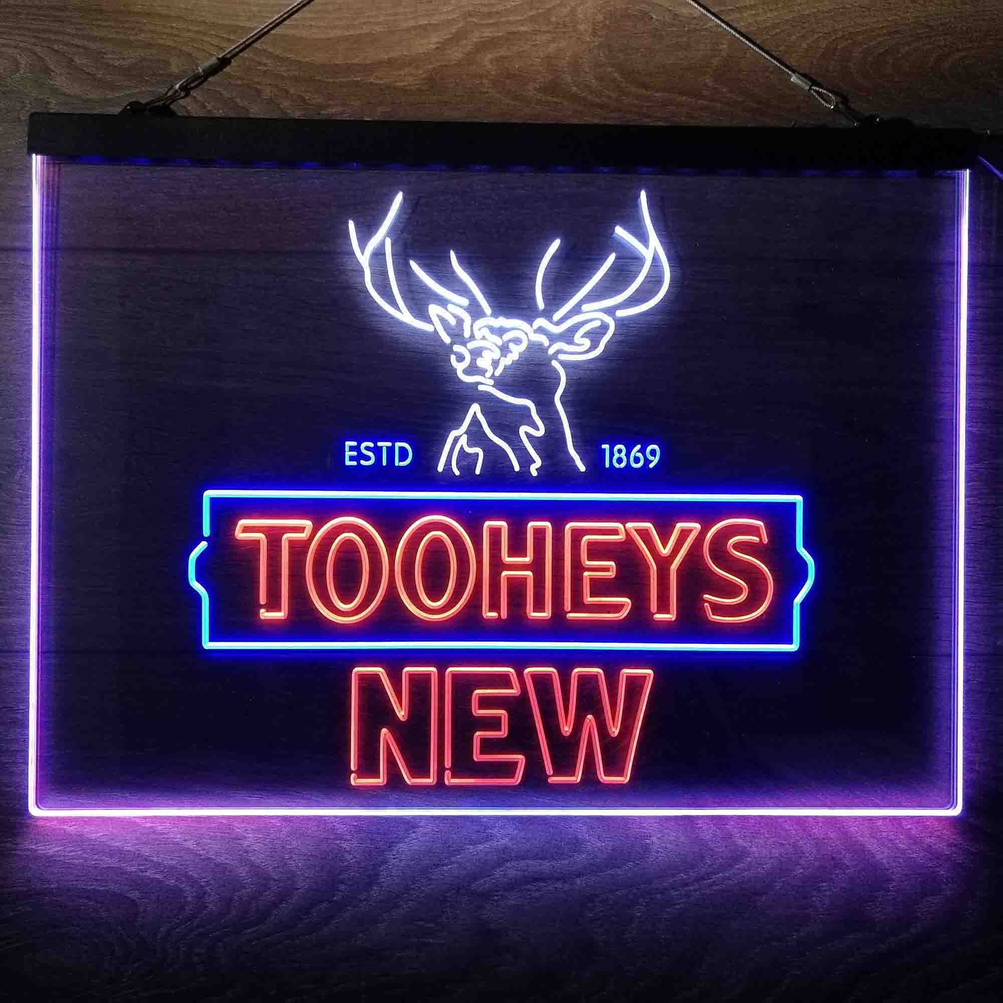 Tooheys New Beer Deer 1869 Neon-Like LED Sign - Image 19