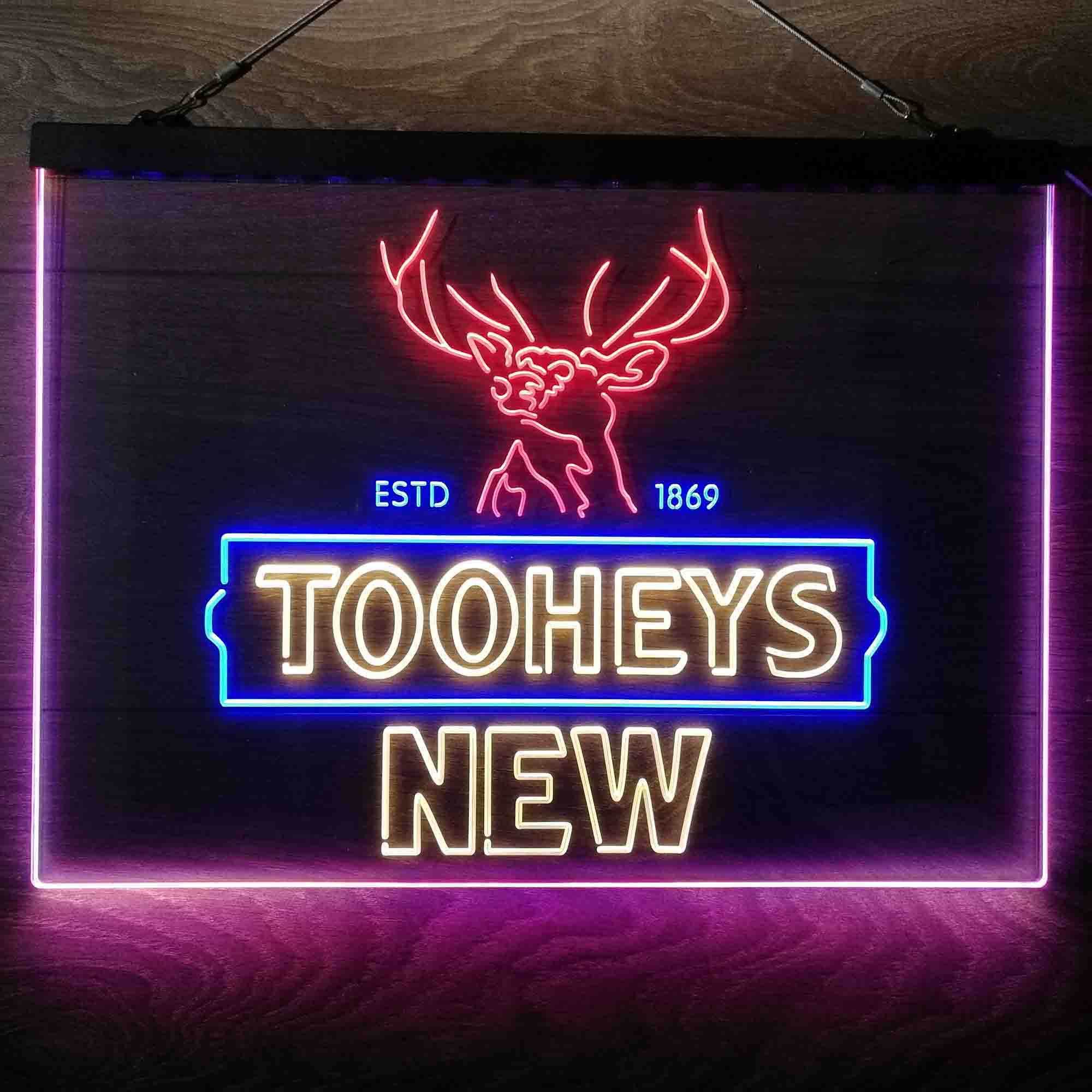 Tooheys New Beer Deer 1869 Neon-Like LED Sign - Image 20