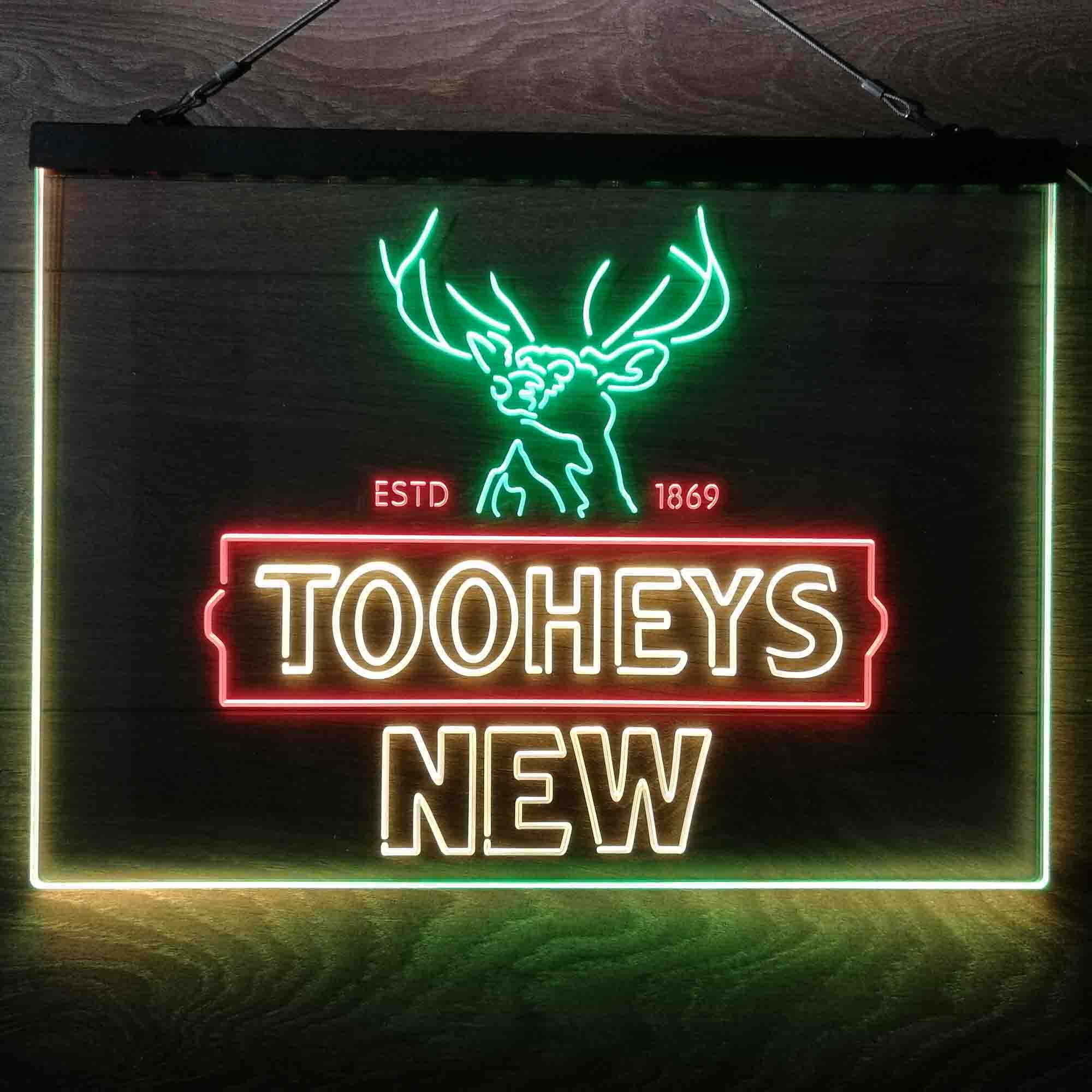 Tooheys New Beer Deer 1869 Neon-Like LED Sign - Image 25