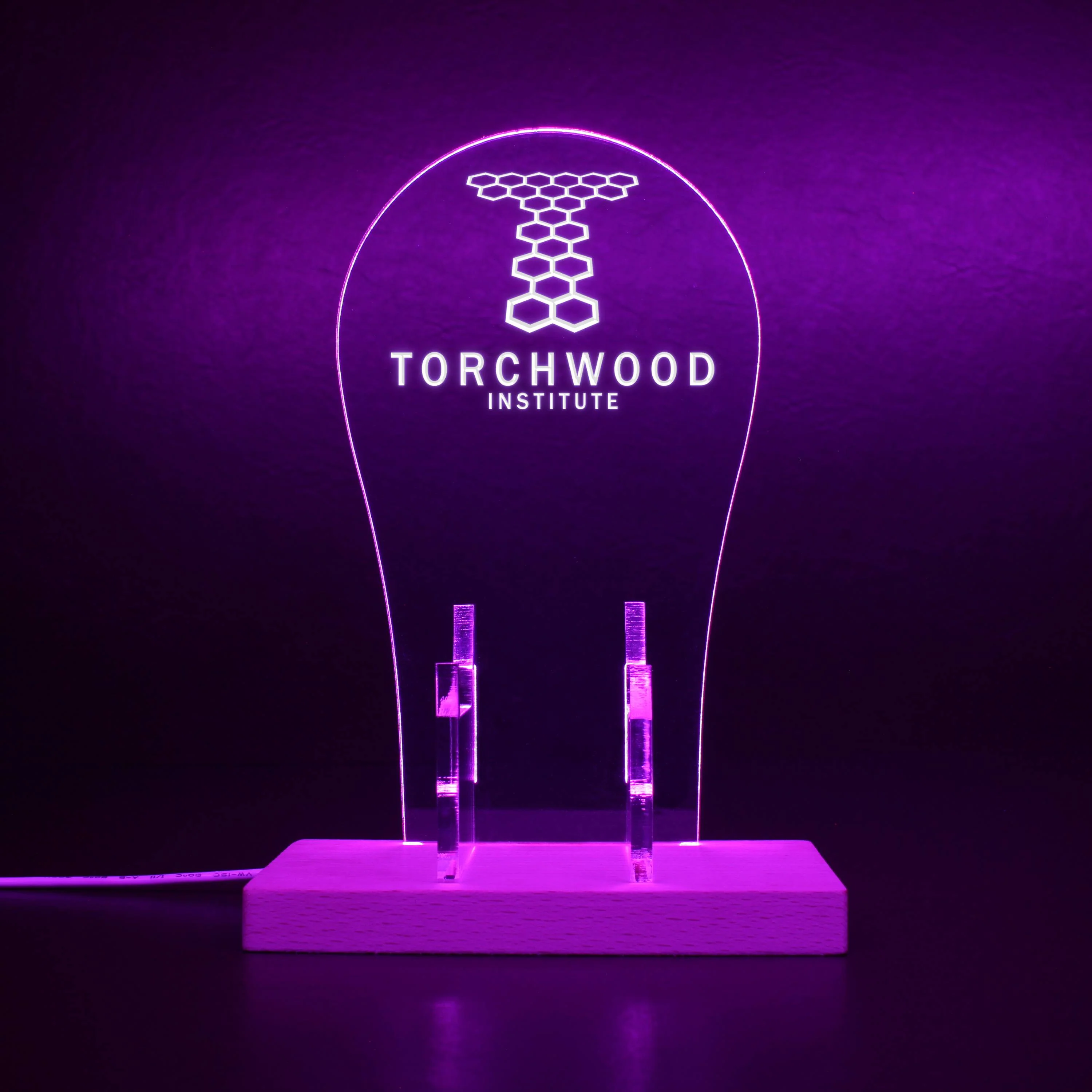 Torchwood Institute RGB LED Gaming Headset Controller Stand - Image 4