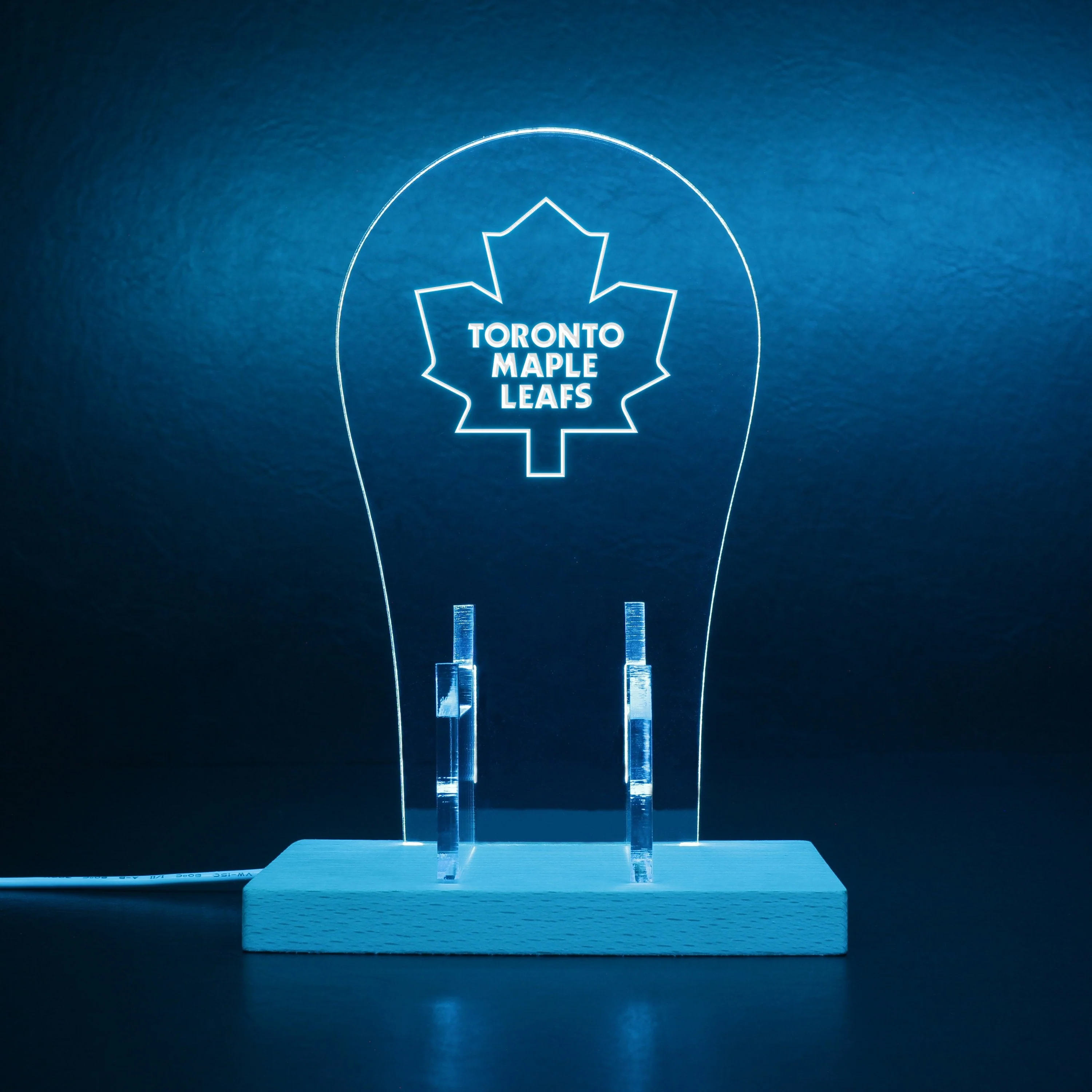 Toronto Maple Leafs LED Gaming Headset Controller Stand - Image 6