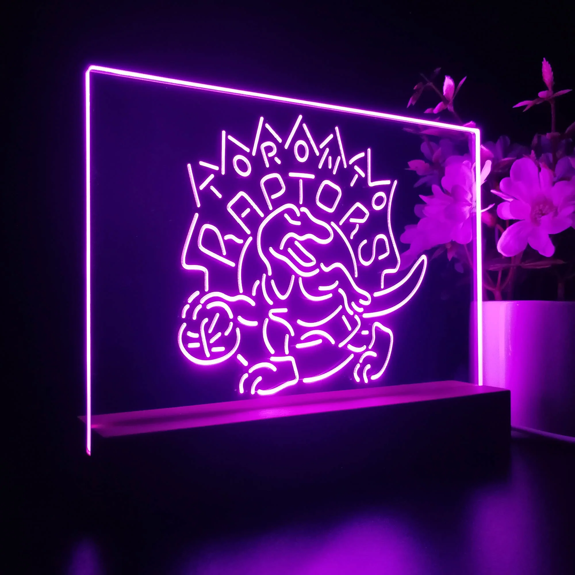 Toronto Raptors Neon Sign Pub Bar Lamp - Image 6