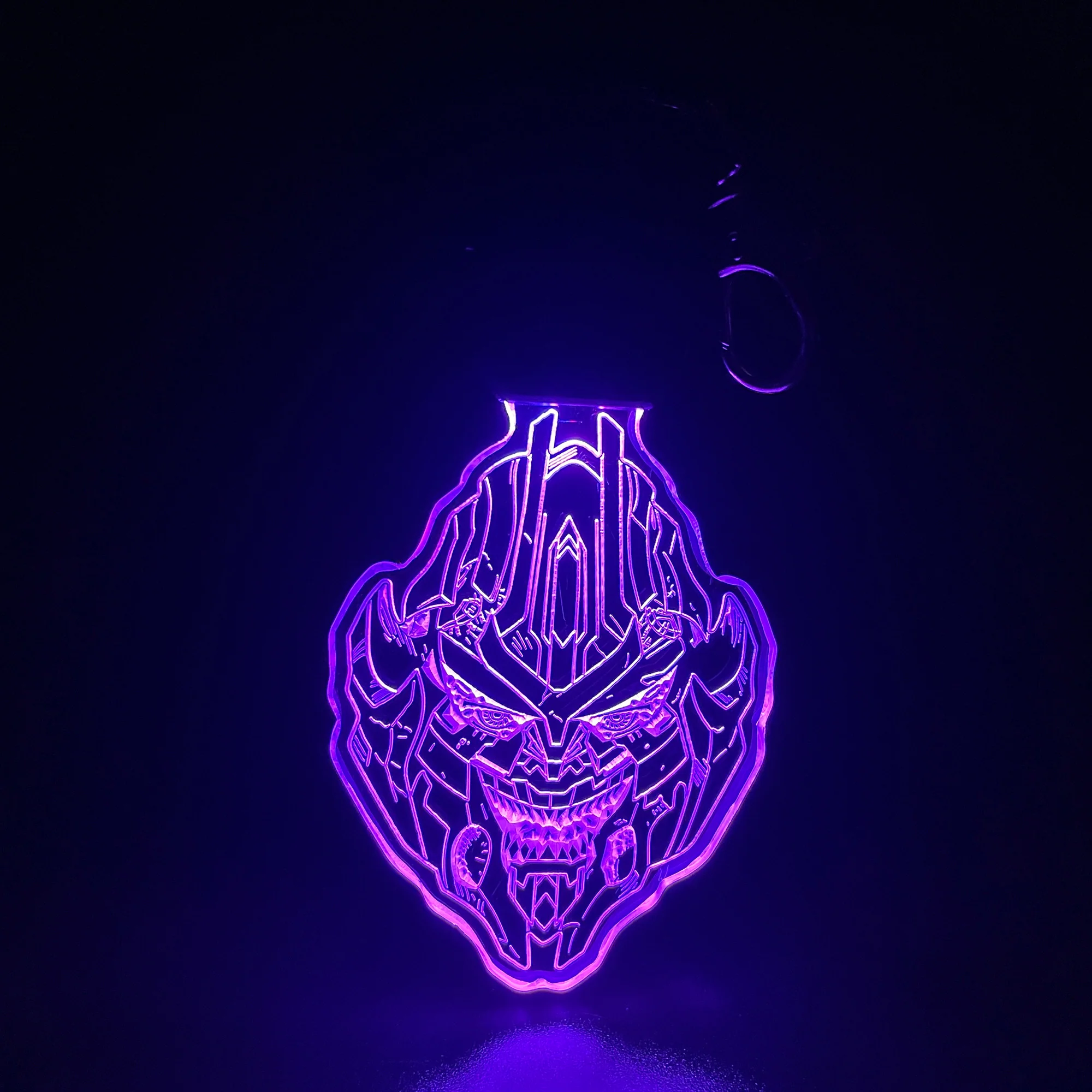 Transformer Decepticon LED Light Acrylic Keychain , Christmas Tree Ornament - Image 6