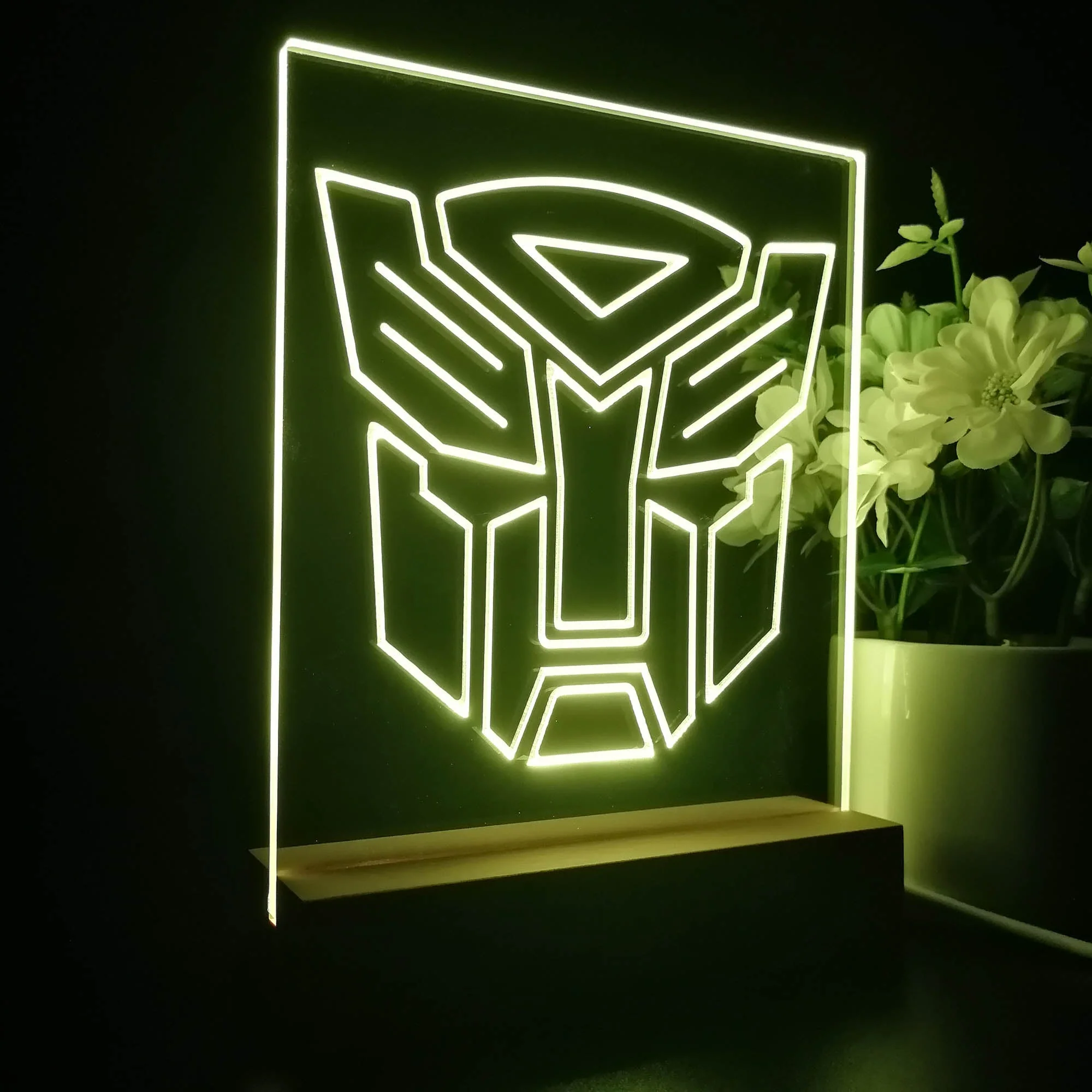 Transformers Autobots 3D Illusion Night Light Desk Lamp - Image 7