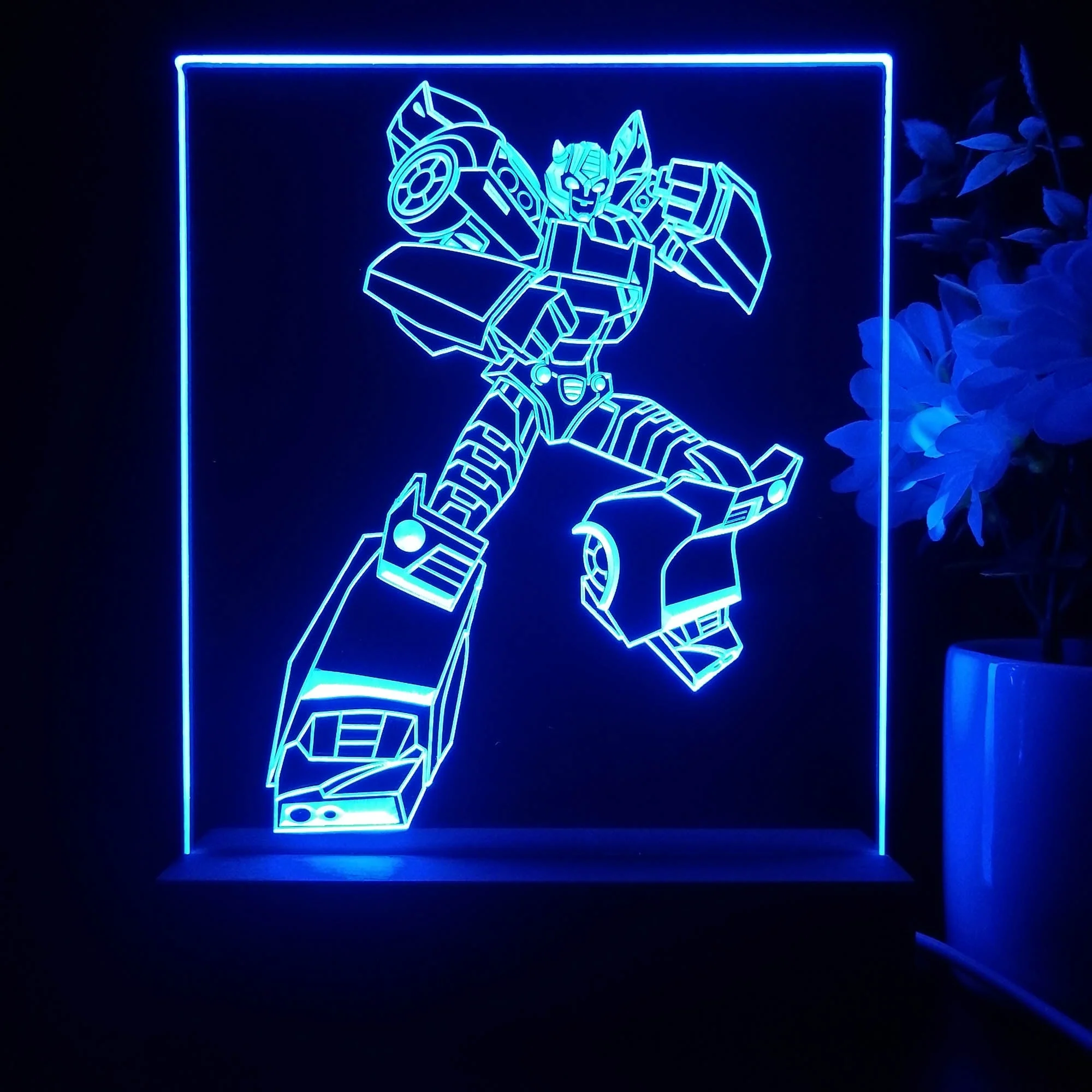 Transformers bumblebee Game Room LED Sign Lamp Display - Image 4