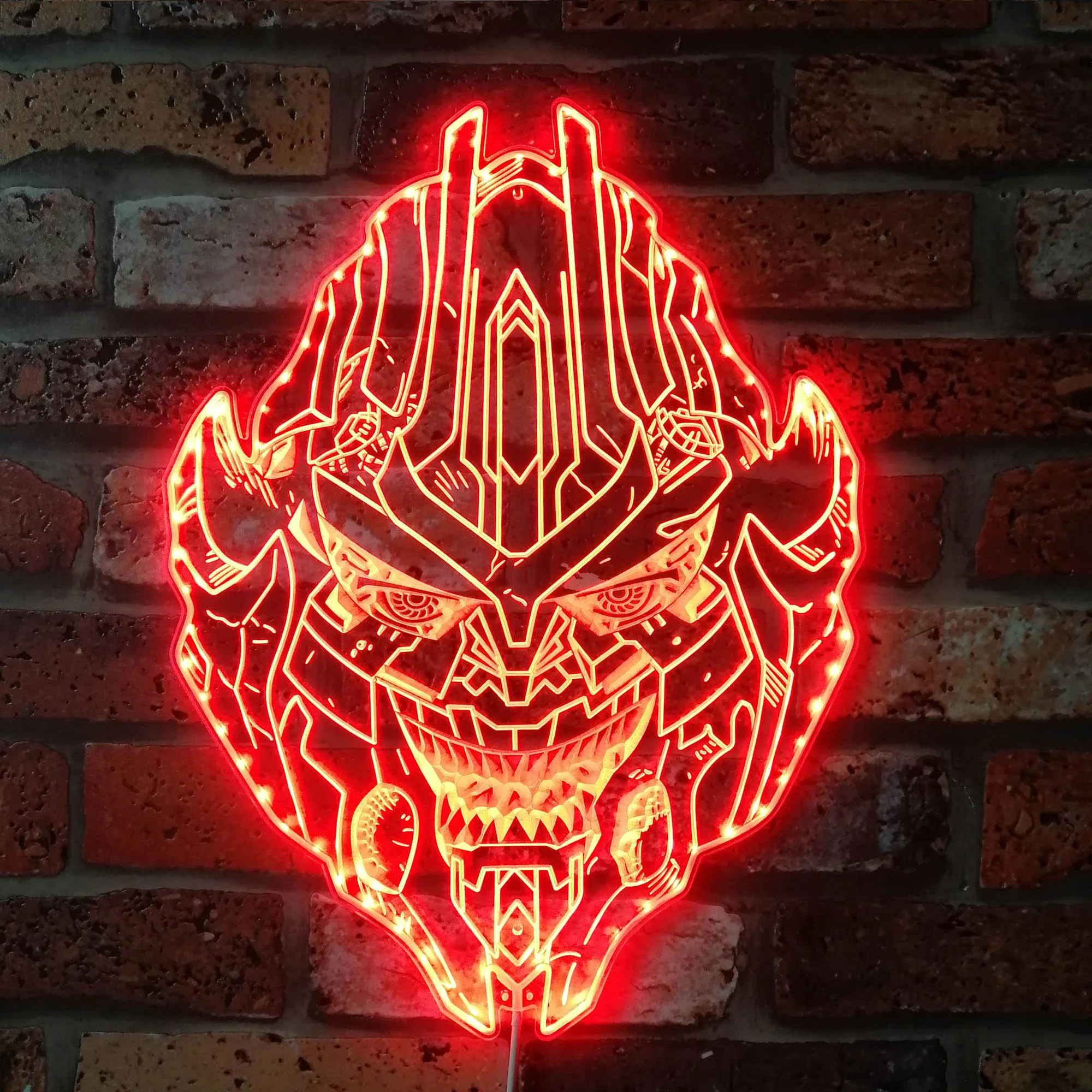 Transformers Decepticon Neon LED Sign with Dynamic RGB Colors - Image 3