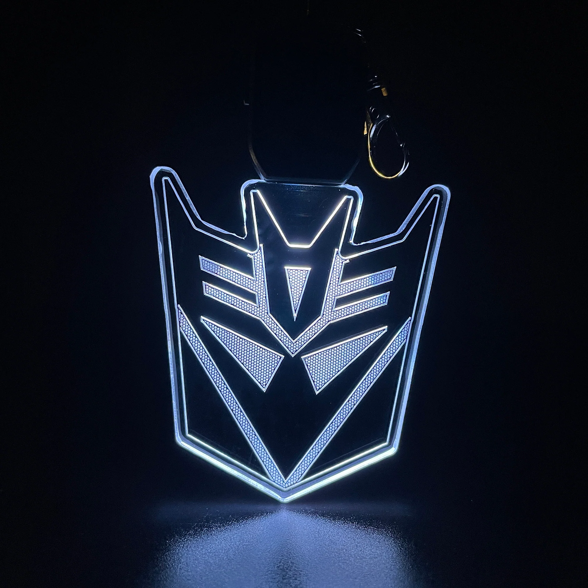 Transformers LED Light Acrylic Keychain , Christmas Tree Ornament - Image 3