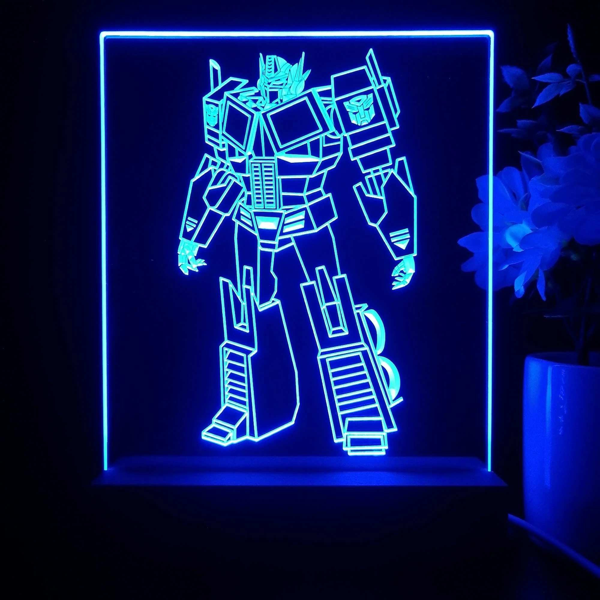 Transformers optimus prime Game Room LED Sign Lamp Display - Image 3