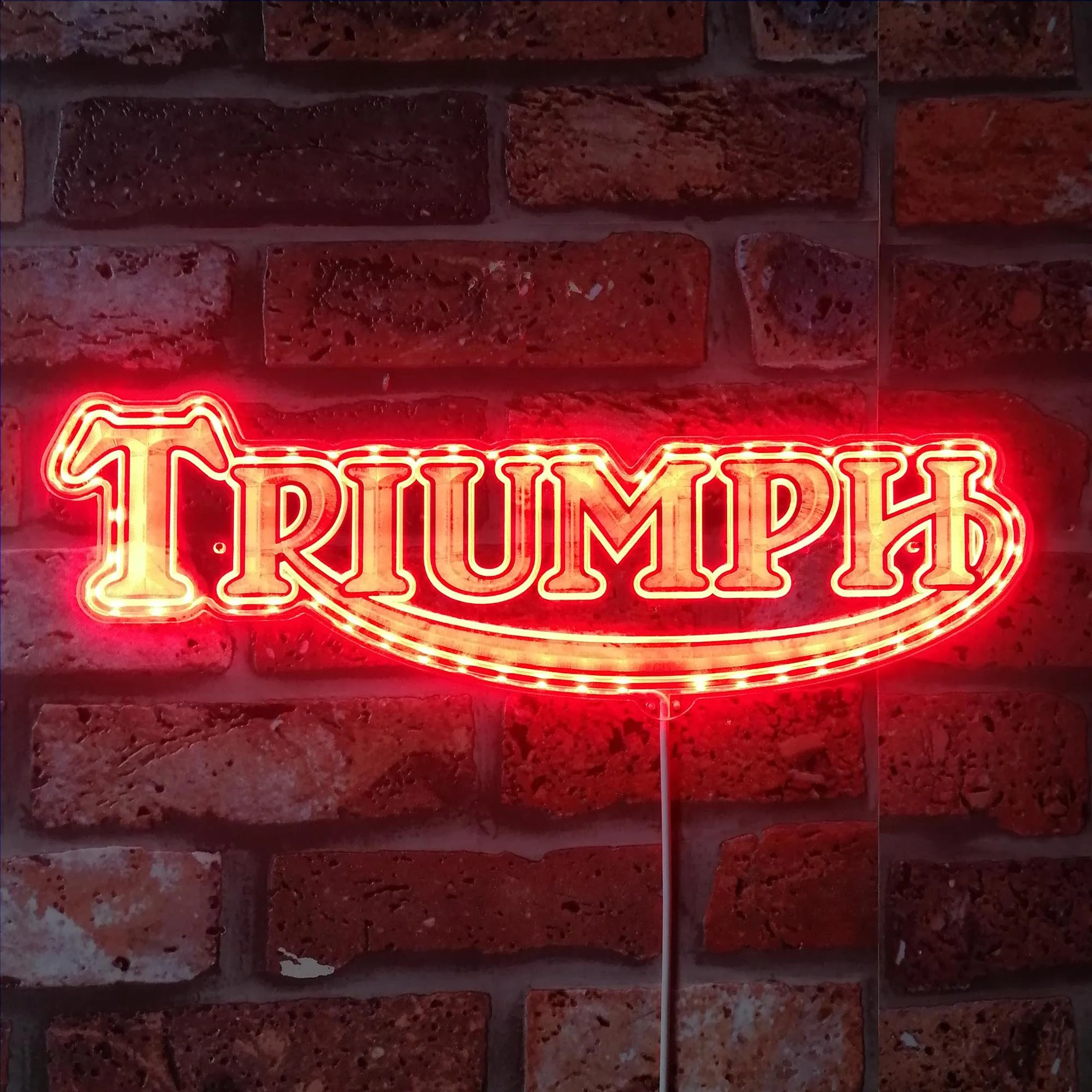 Motorcycles Garage Neon RGB Edge Lit LED Sign - Image 3