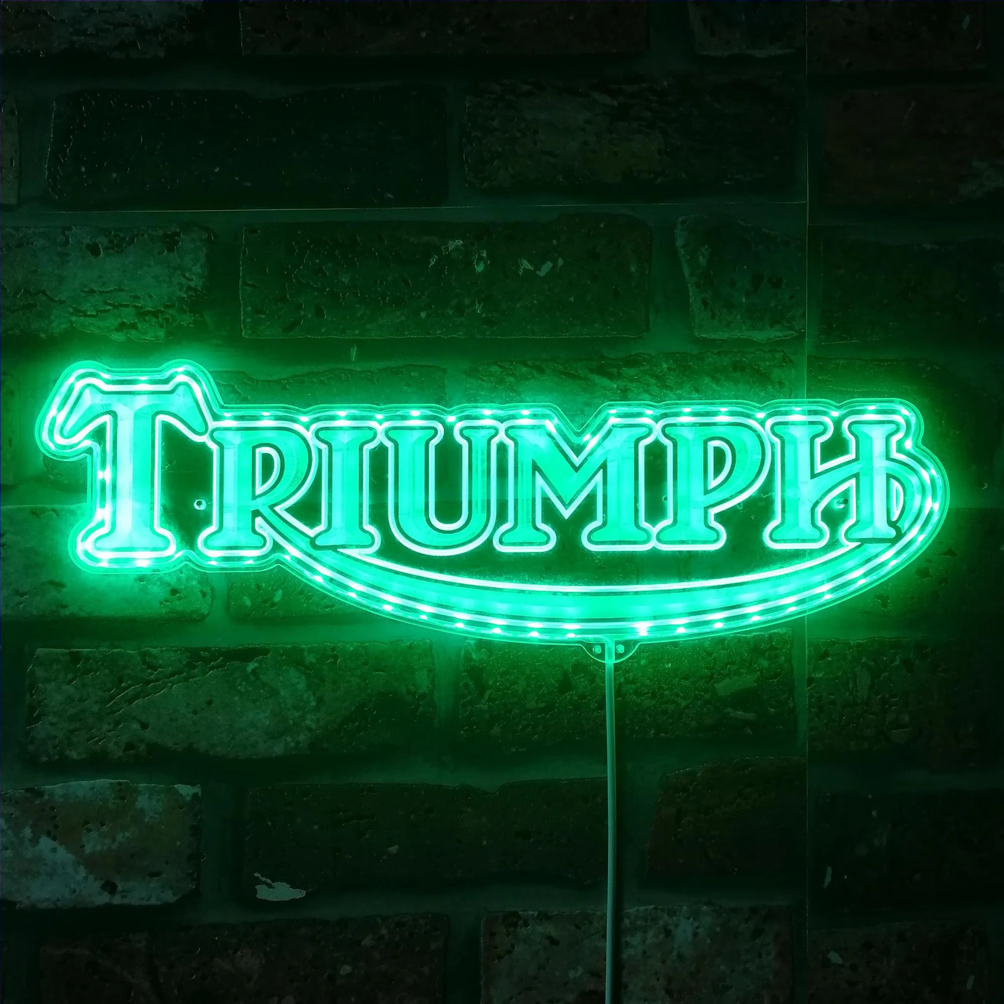 Motorcycles Garage Neon RGB Edge Lit LED Sign - Image 6