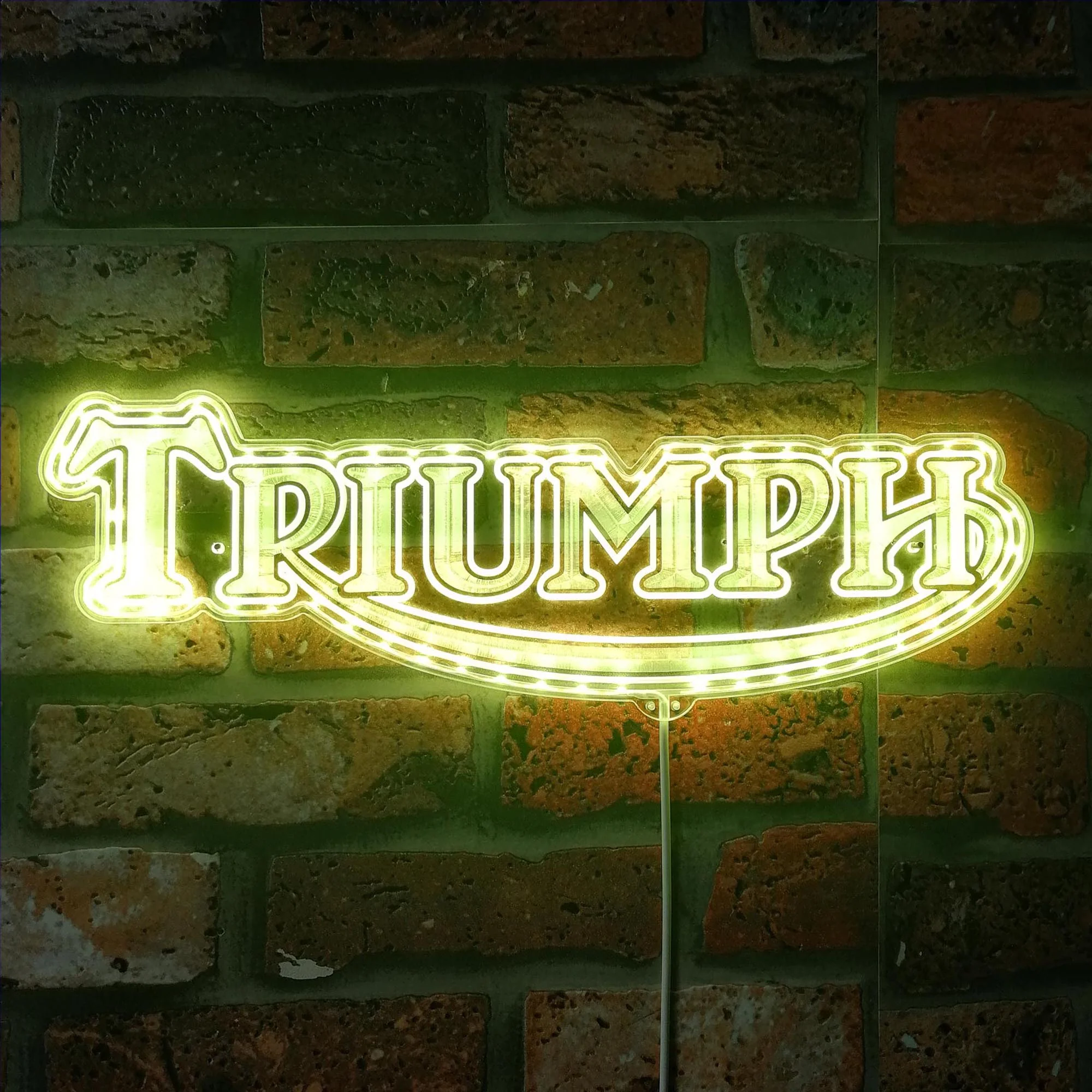 Motorcycles Garage Neon RGB Edge Lit LED Sign - Image 7