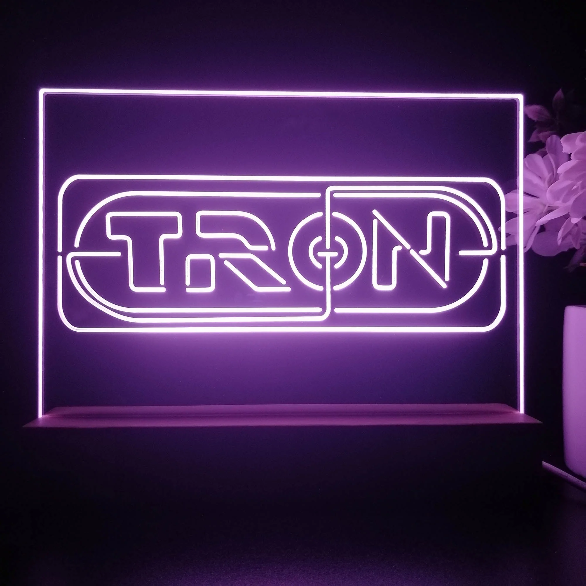 Tron Movie Fiction 3D Illusion Night Light Desk Lamp - Image 3