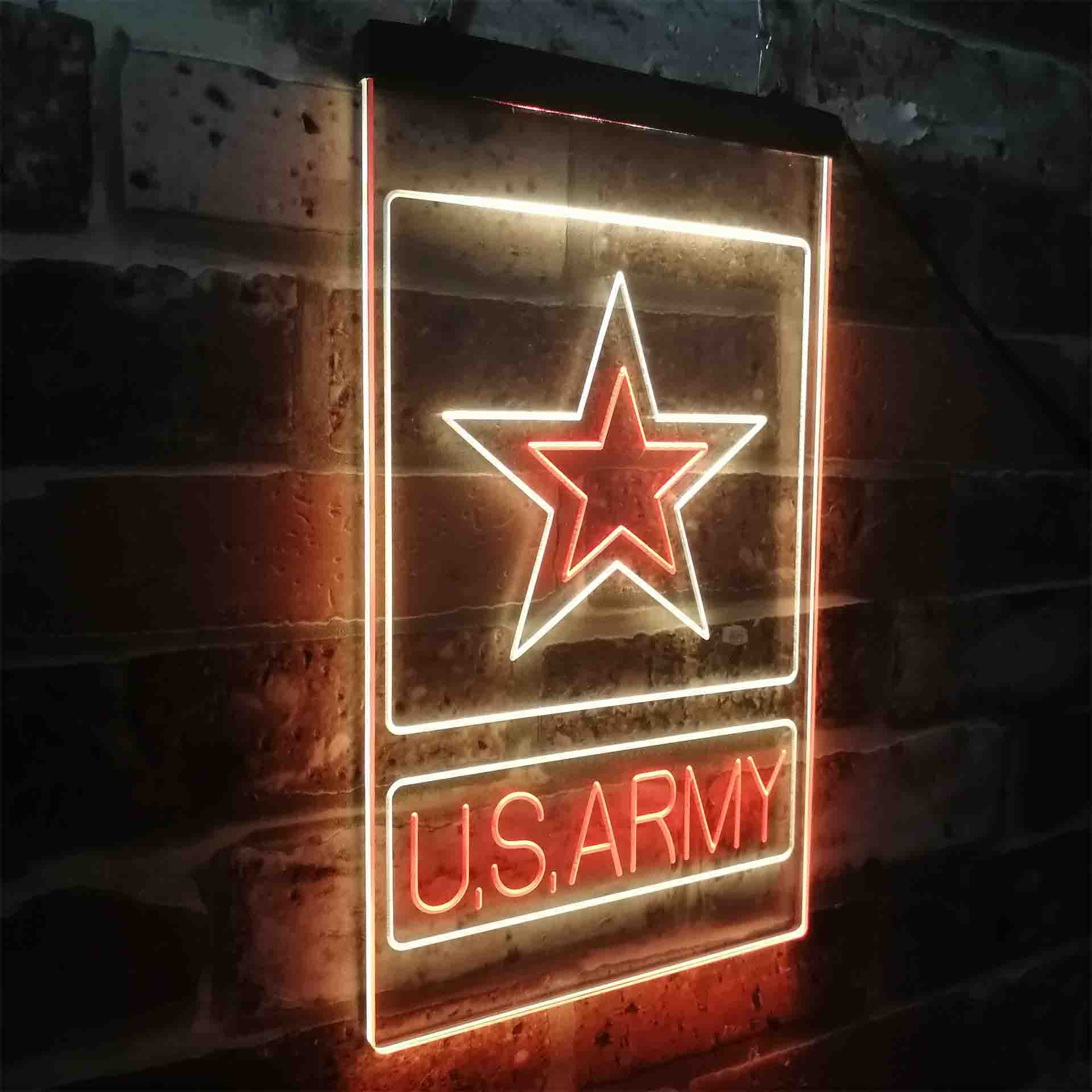U.S. Army Star Neon-Like LED Sign - Image 14