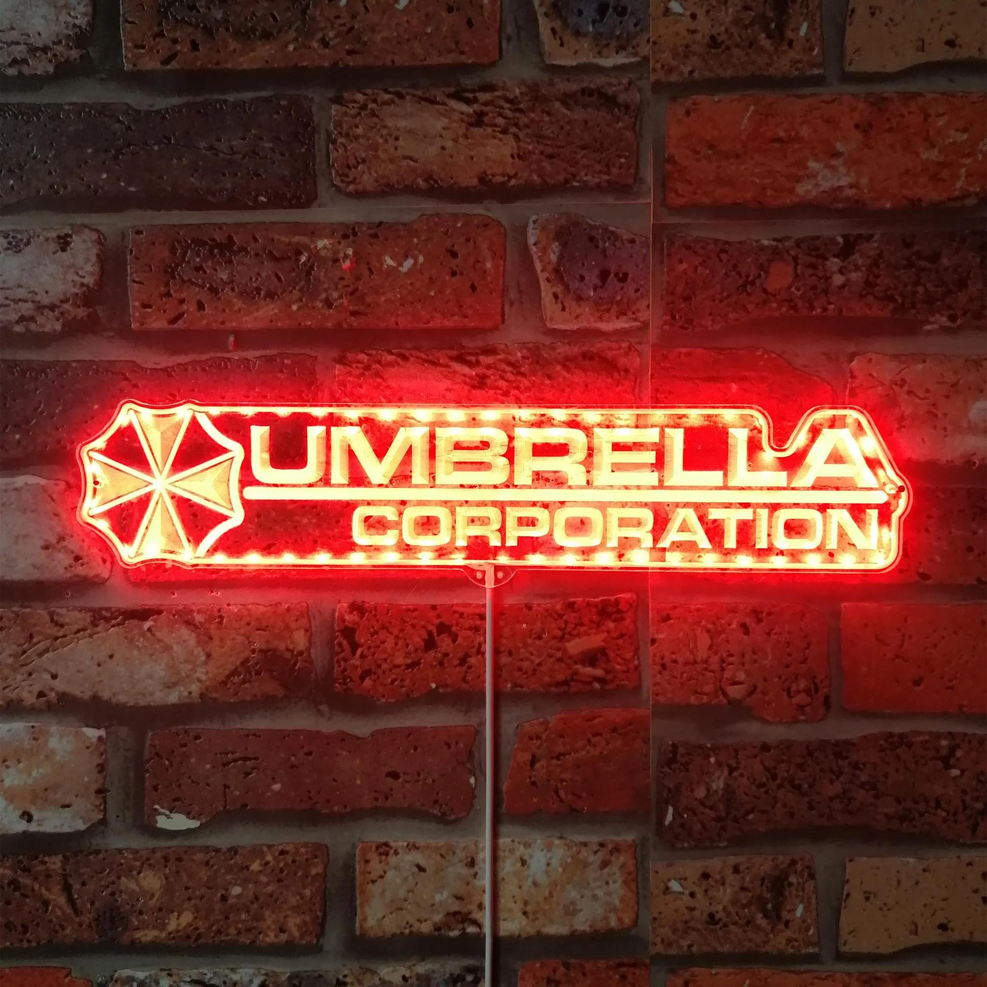 Umbrella Corporation Resident Evil Neon LED Sign with Dynamic RGB Colors - Image 3