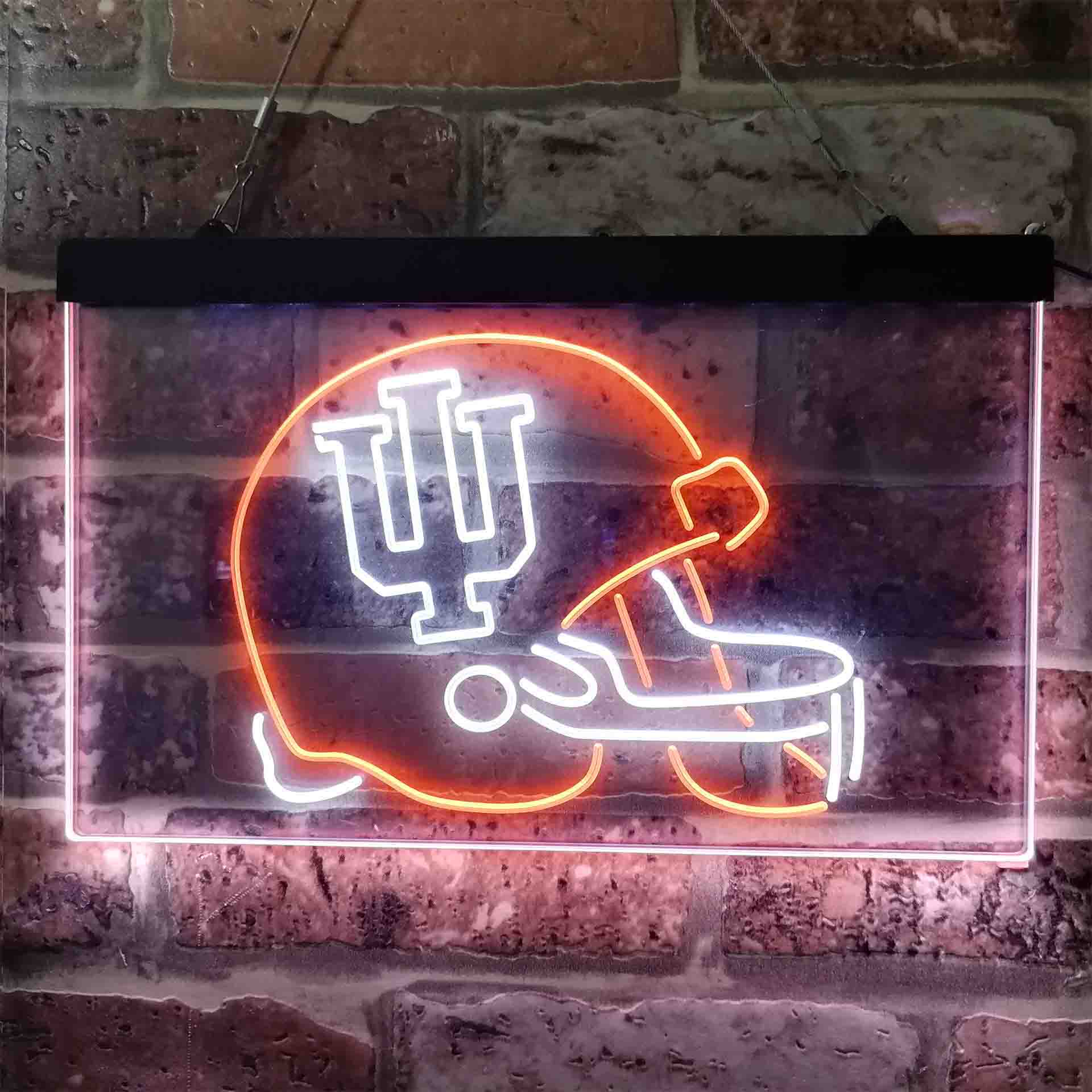 Indiana Hoosiers Helmet LED Neon Sign - Image 10