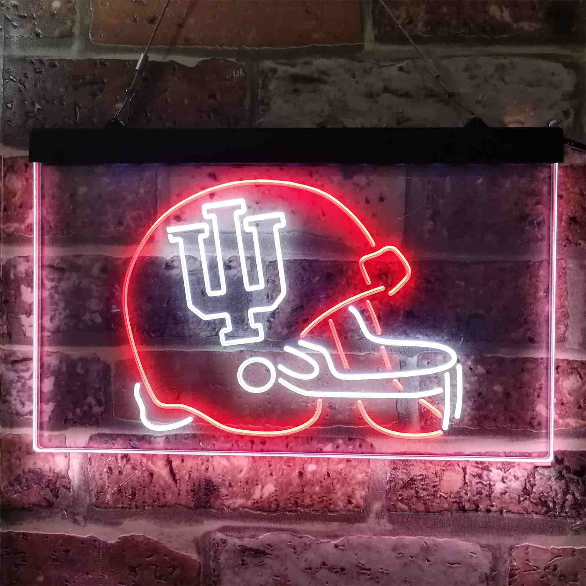 Indiana Hoosiers Helmet LED Neon Sign - Image 11