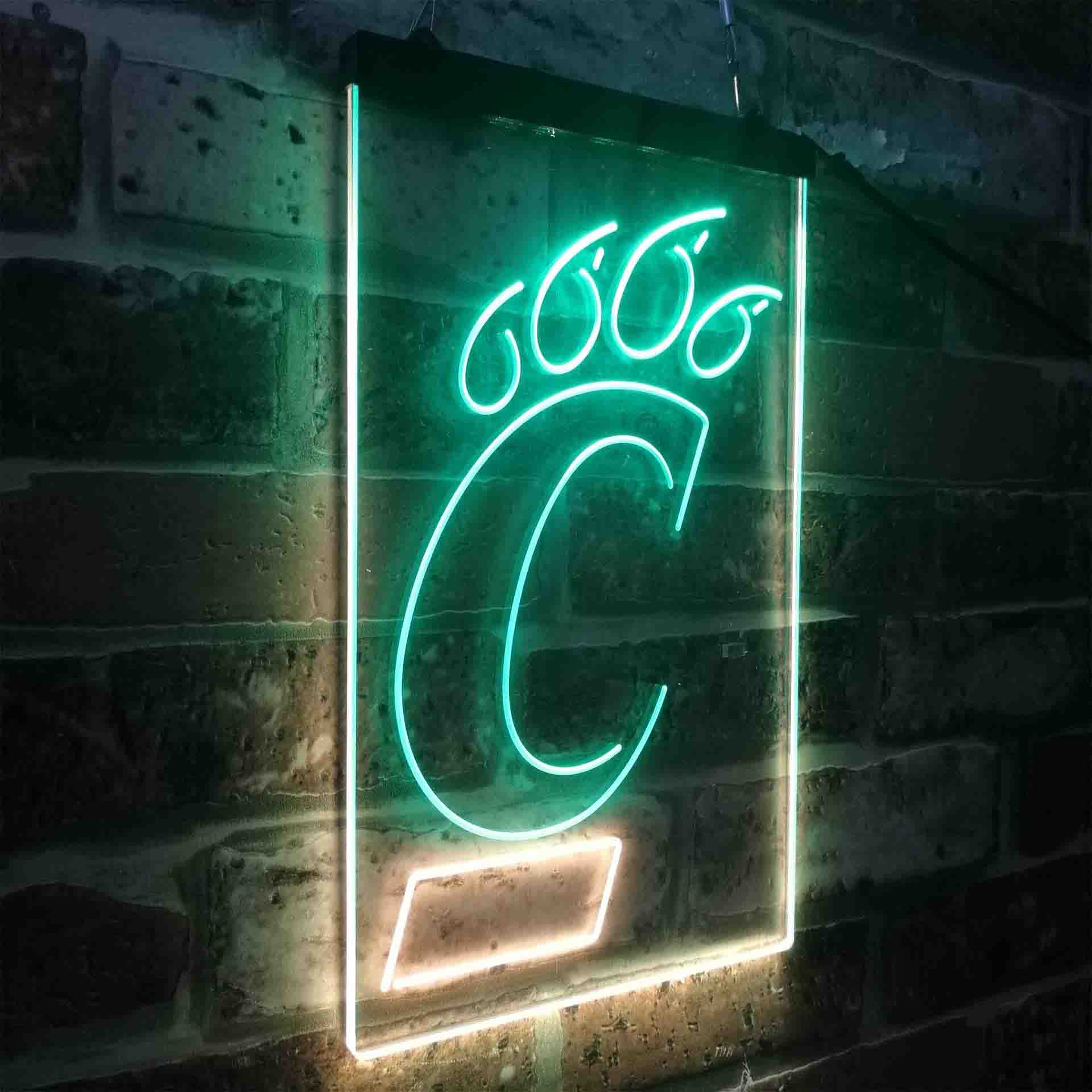 University of Cincinnati Bearcats,NCAA Neon-Like LED Sign - Image 16